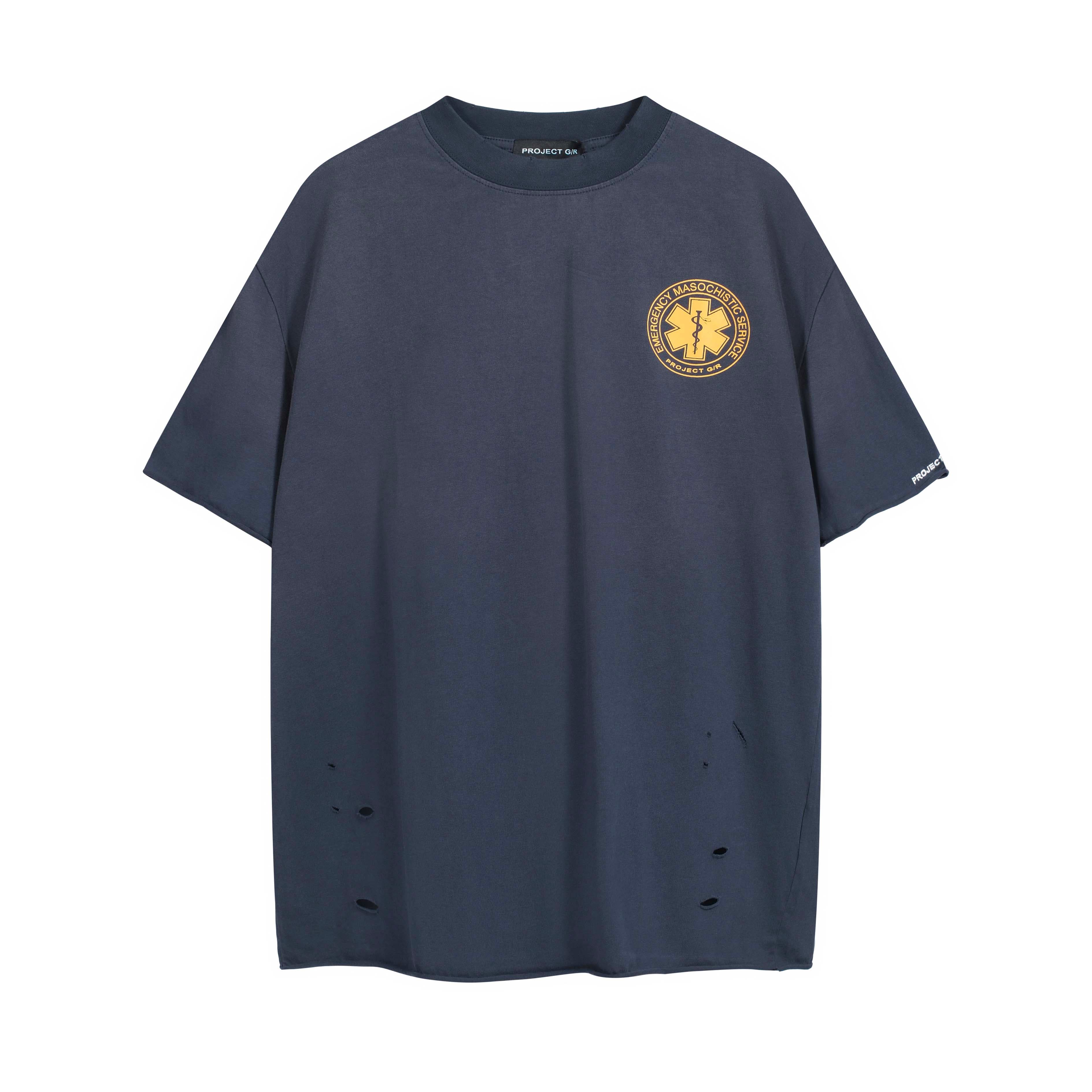 PROJECT G/R Star of Life Distressed Oversized T-Shirt