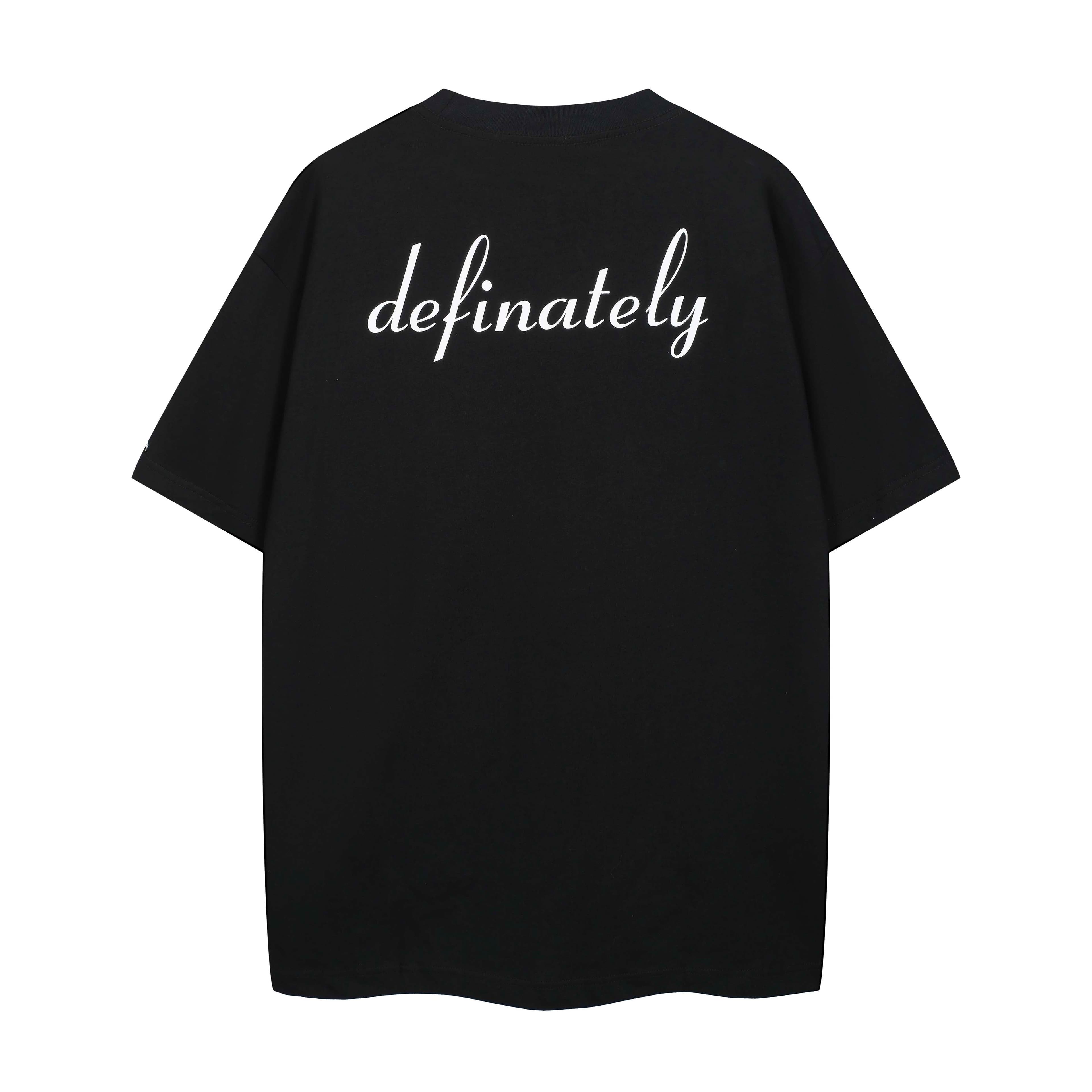 PROJECT G/R Black Unicorn Star Oversized Graphic T-Shirt