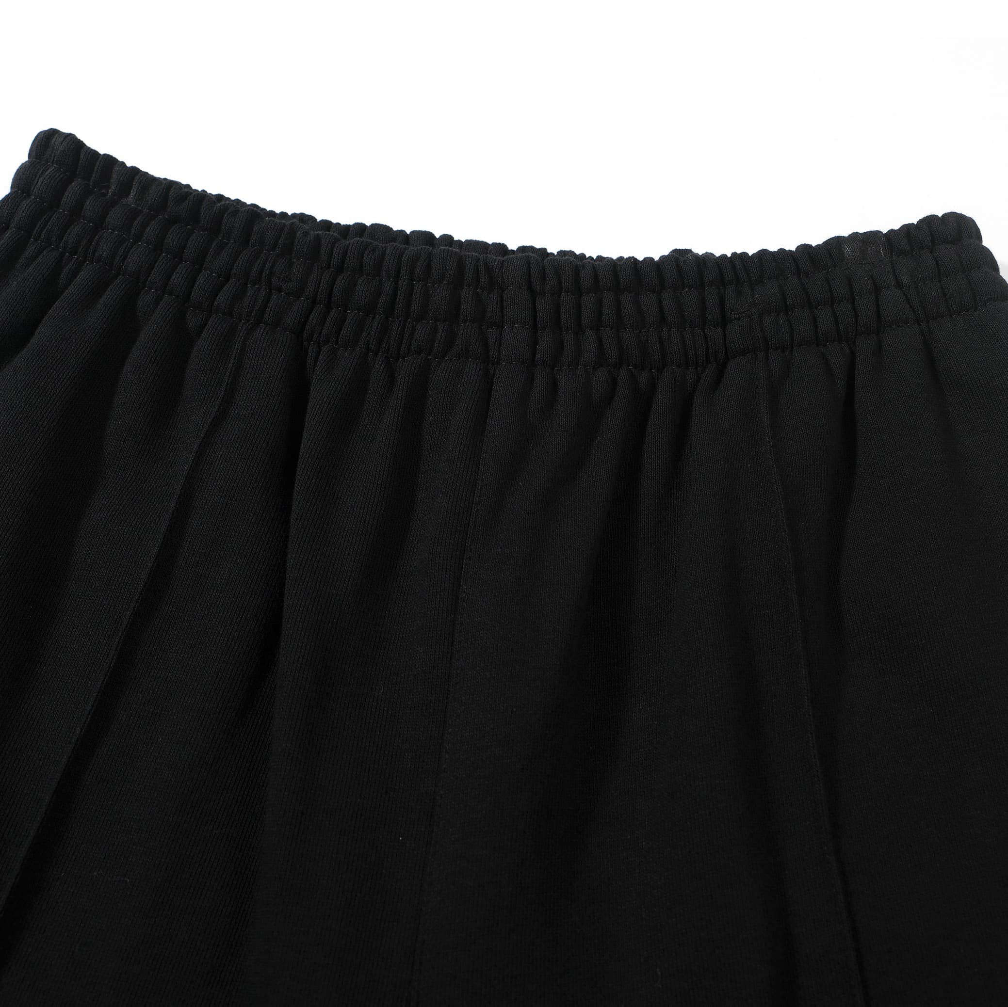 Black Wide-Leg Joggers - Relaxed Fit Unisex Sweatpants