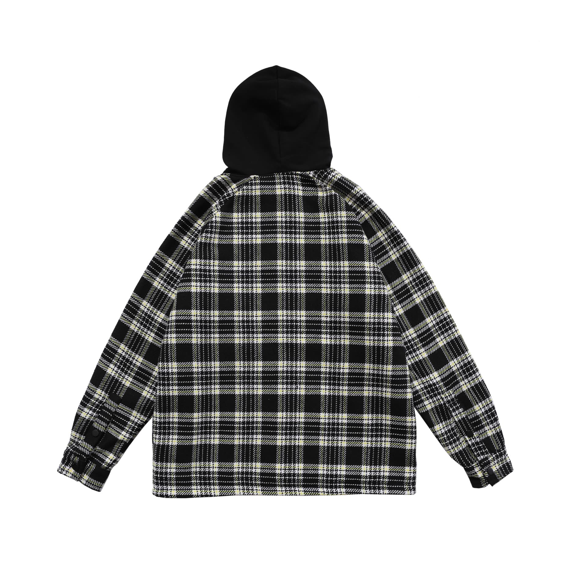 Represent Hooded Check Jacket