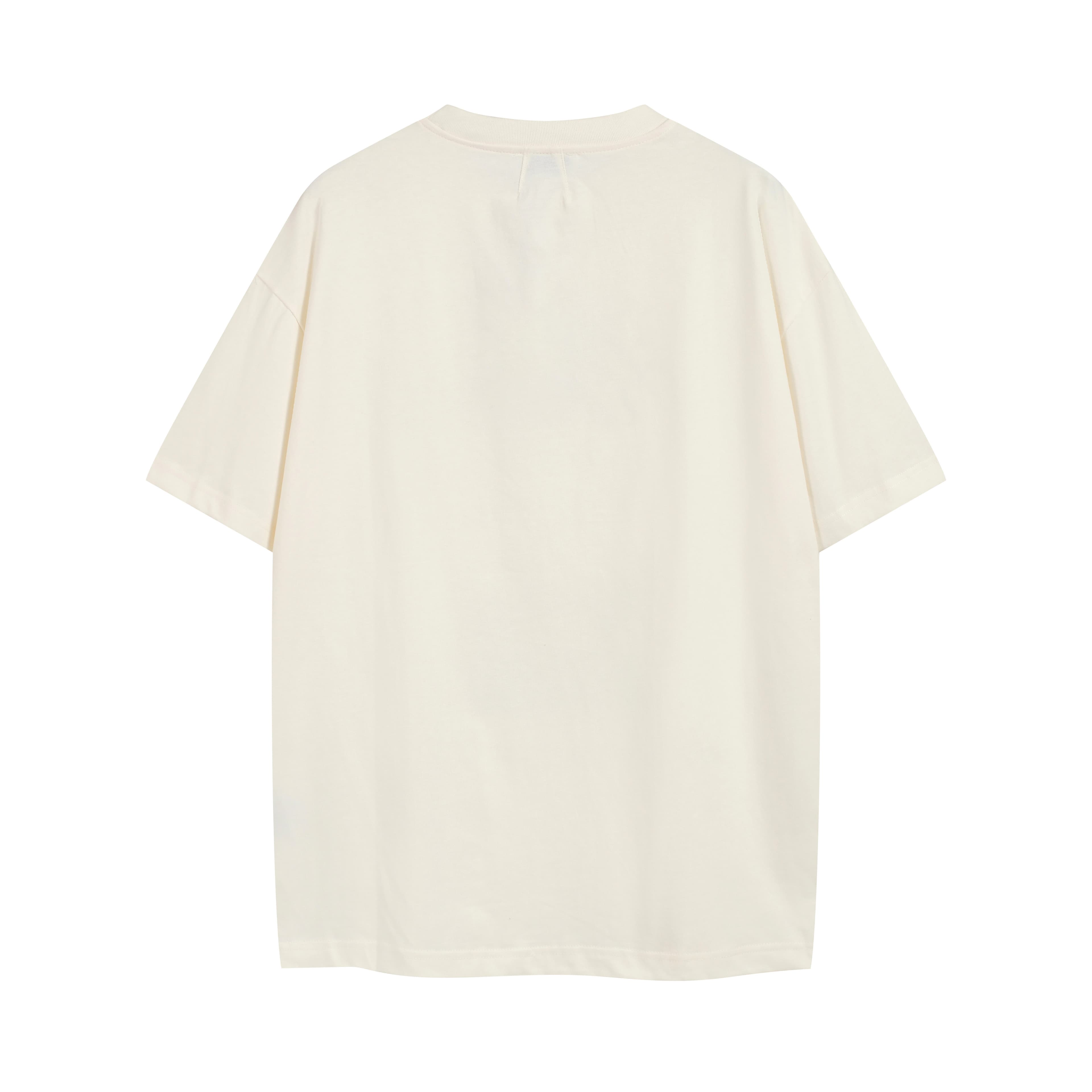 Rhude Heaven On Earth Vintage White Graphic T-Shirt