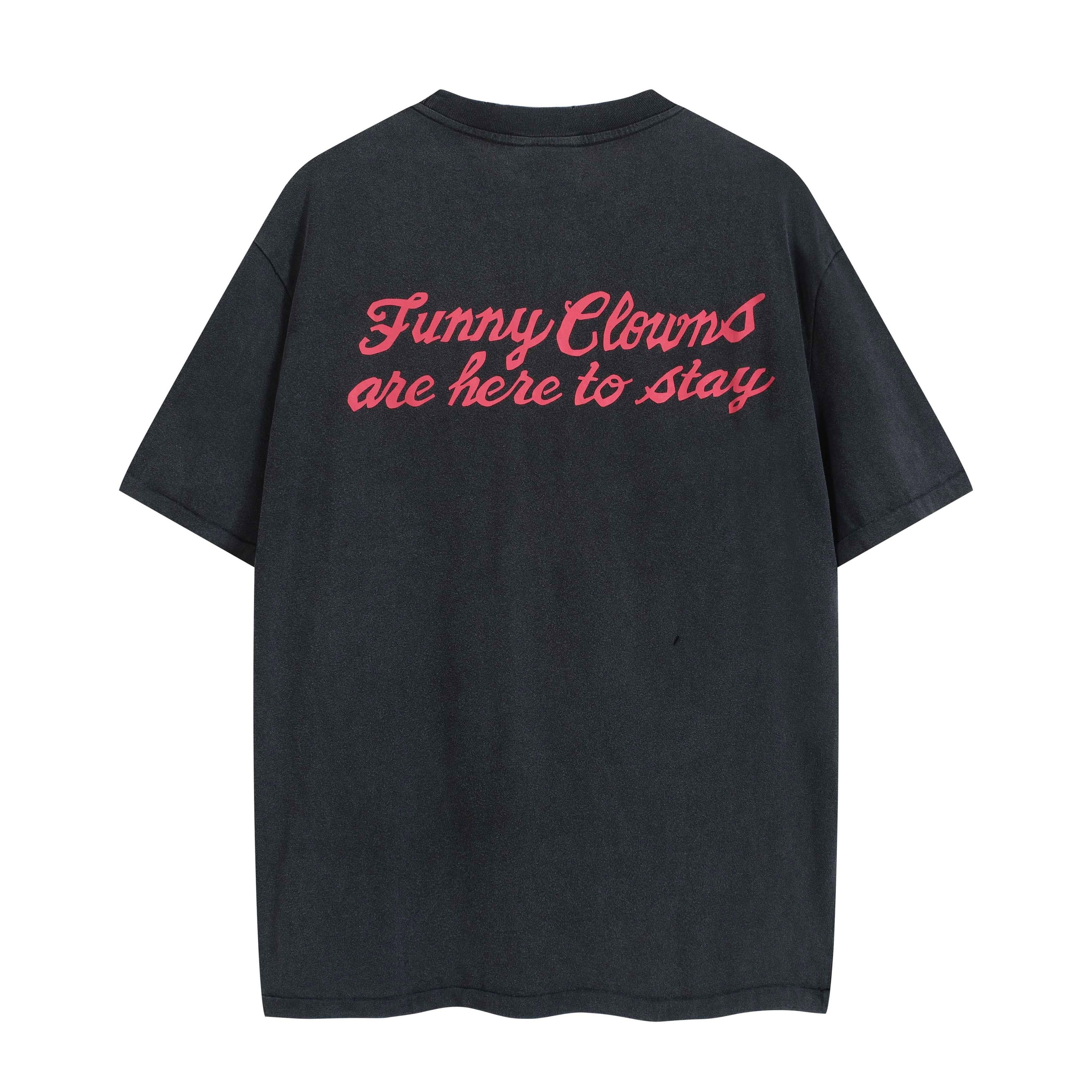 SAINT Mxxxxxx Magical Saint Vintage Black Distressed T-Shirt