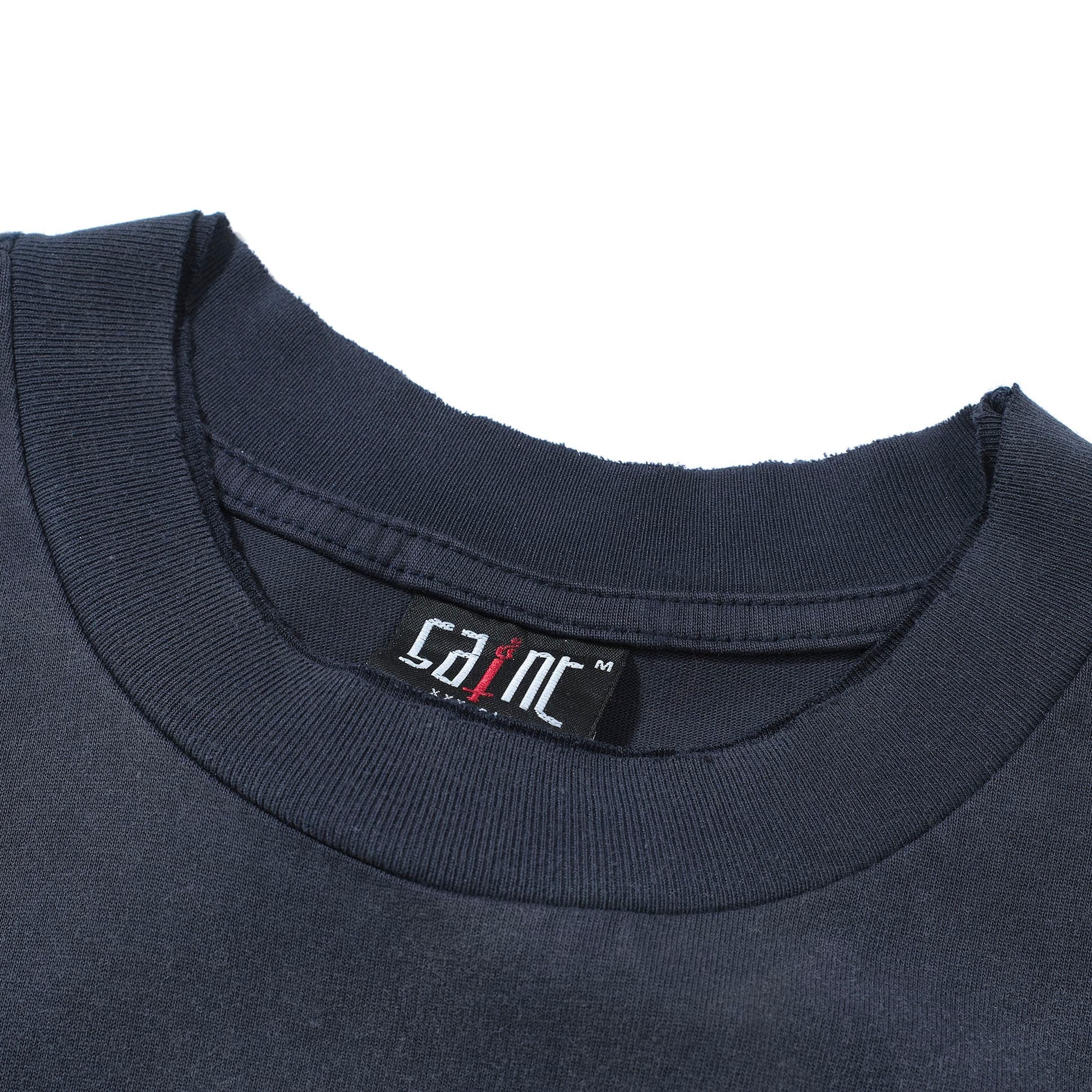 Pluto/Astro Boy Manga Panel Graphic Washed Navy T-Shirt