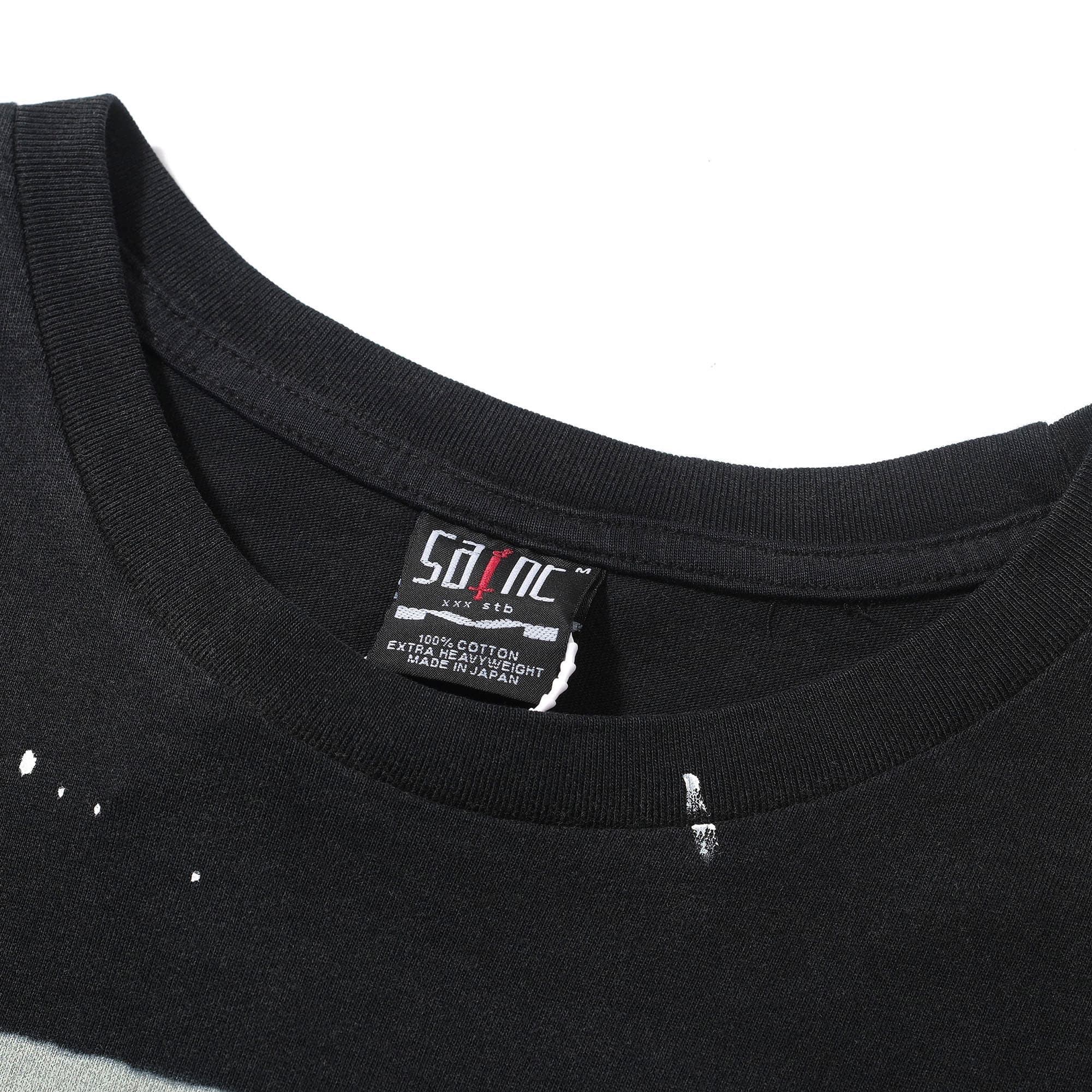 SAINT Mxxxxxx 'Psychotic Saint' Vintage Distressed T-Shirt