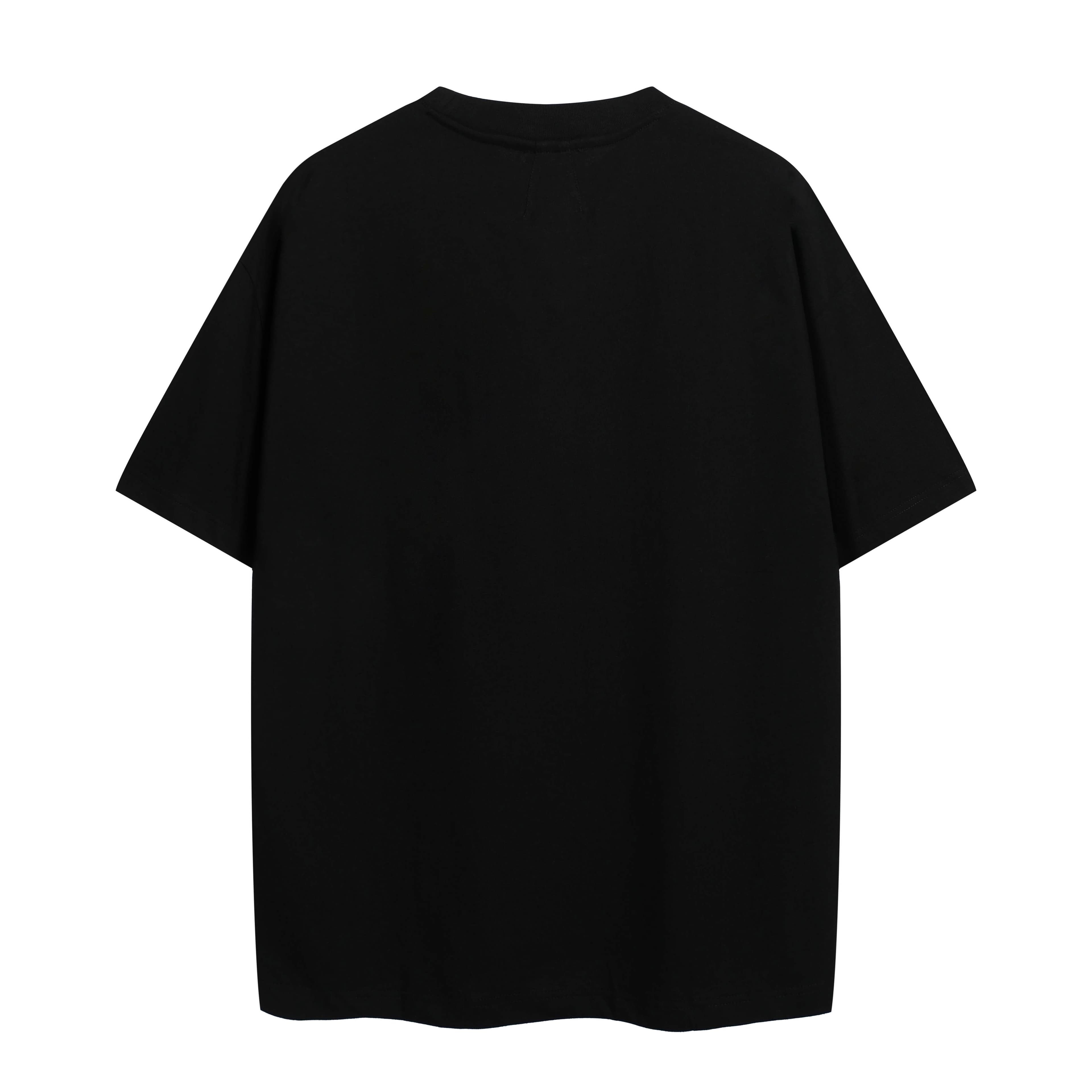 Rhude Black "Santo Rhude" Vintage Beach Graphic T-Shirt