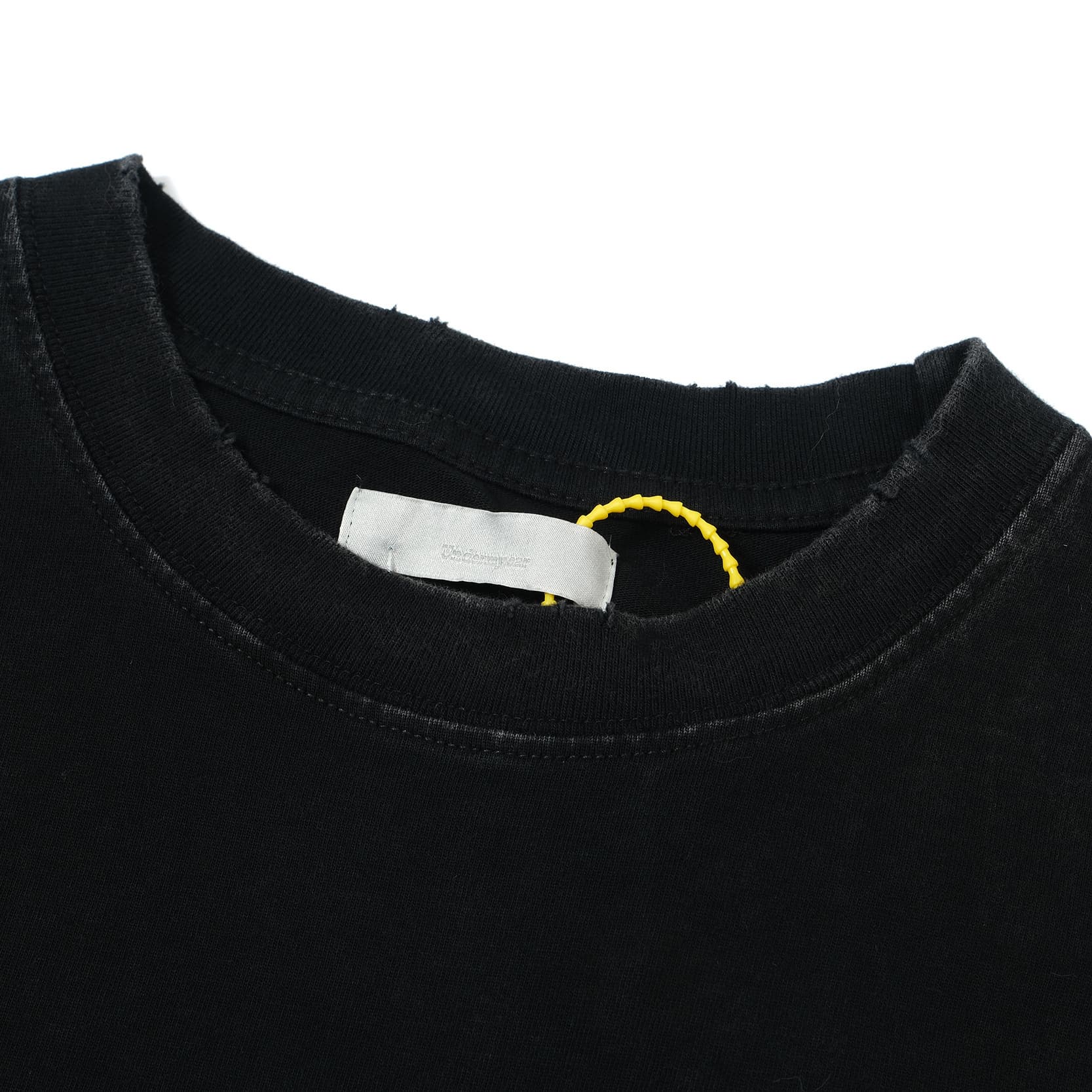 'TEXAS TANGO' Double-Face Washed Black Graphic Tee