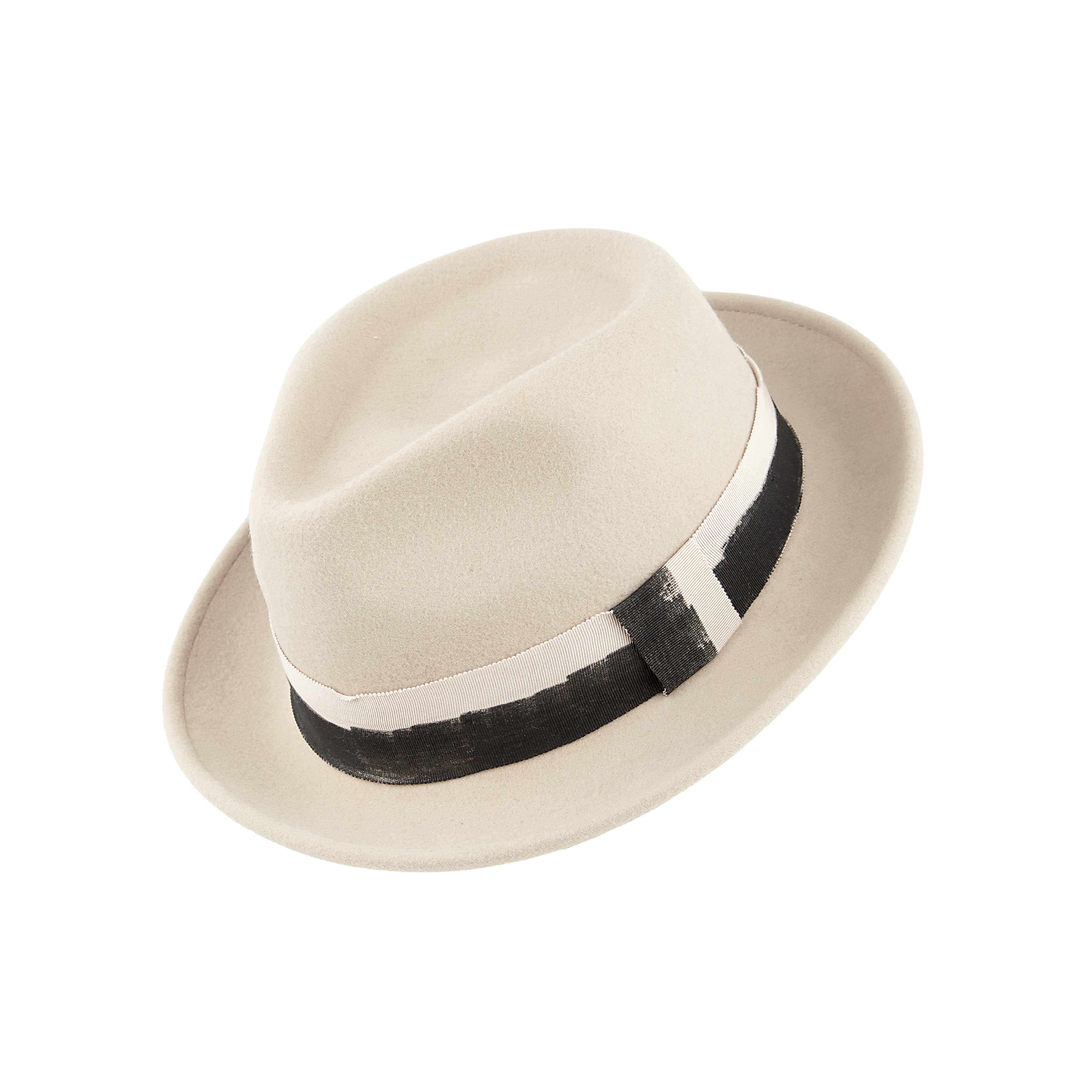 Shop the Janetshats Beige Trilby Hat.