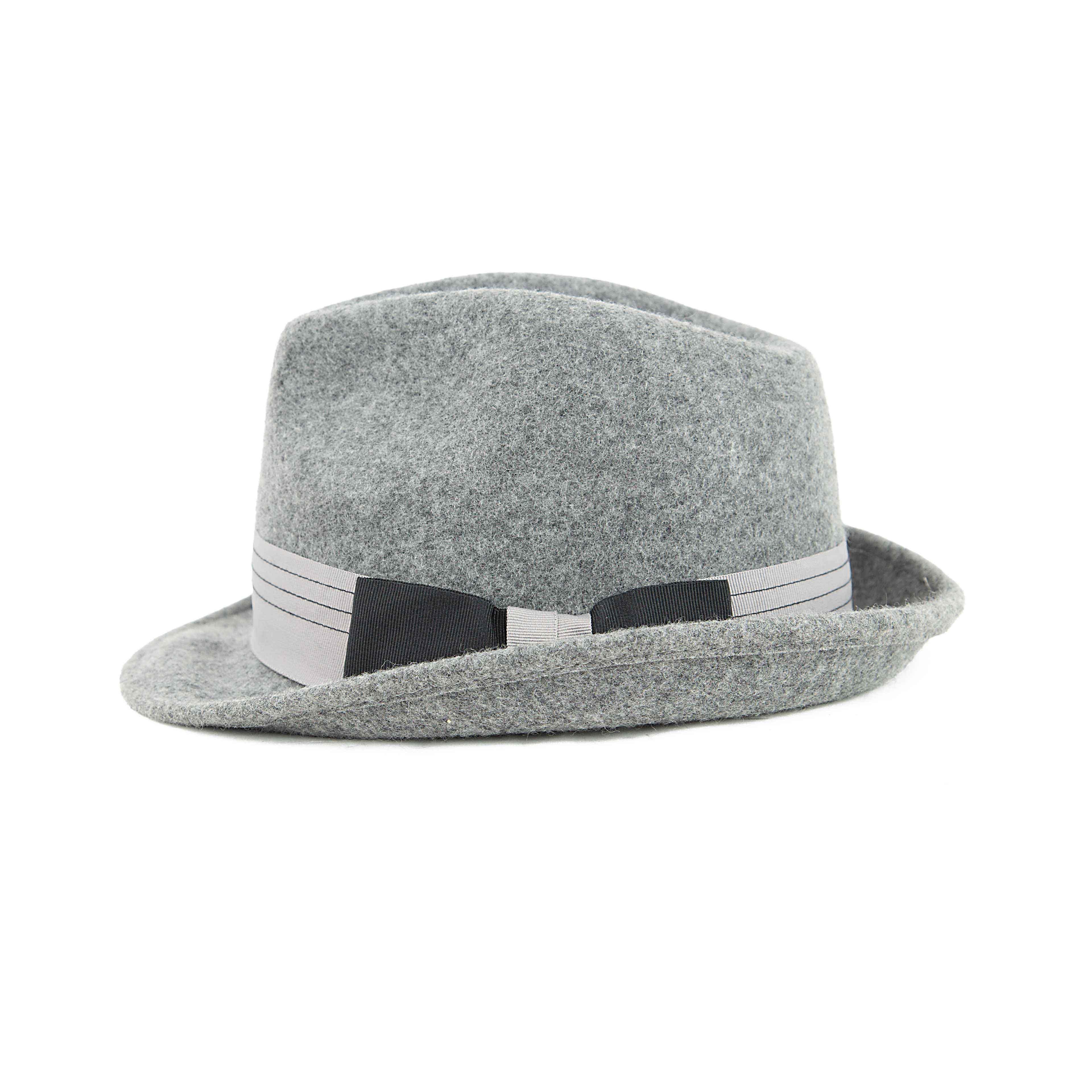 Janetshats Navy Blue Wool Fedora | Unisex Wide Brim Hat