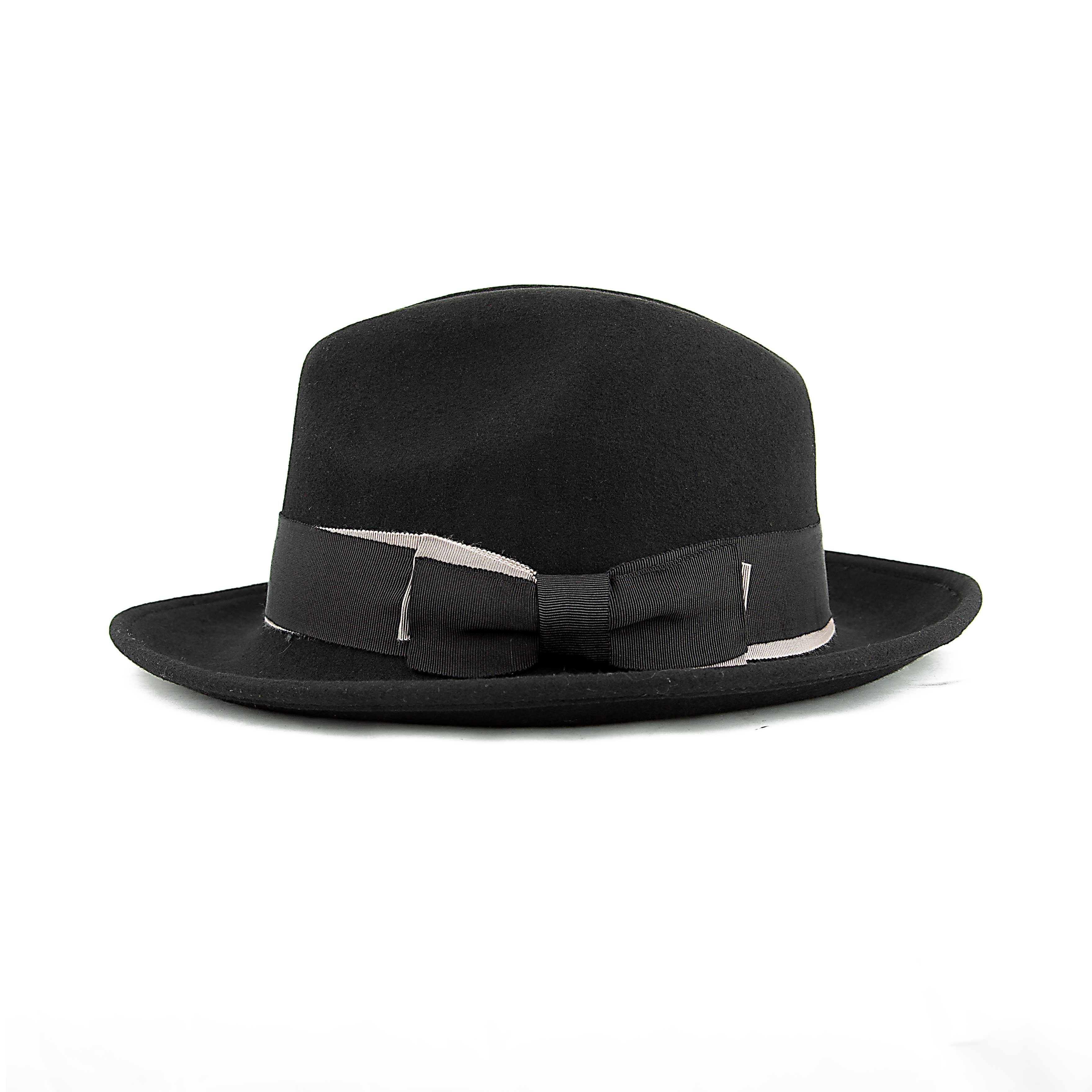 Janetshats Crimson Red Wide Brim Fedora | Luxury Unisex Hat