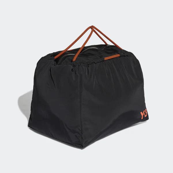 Y-3 Drawstring Tote Bag & Pouch Set - Black Orange