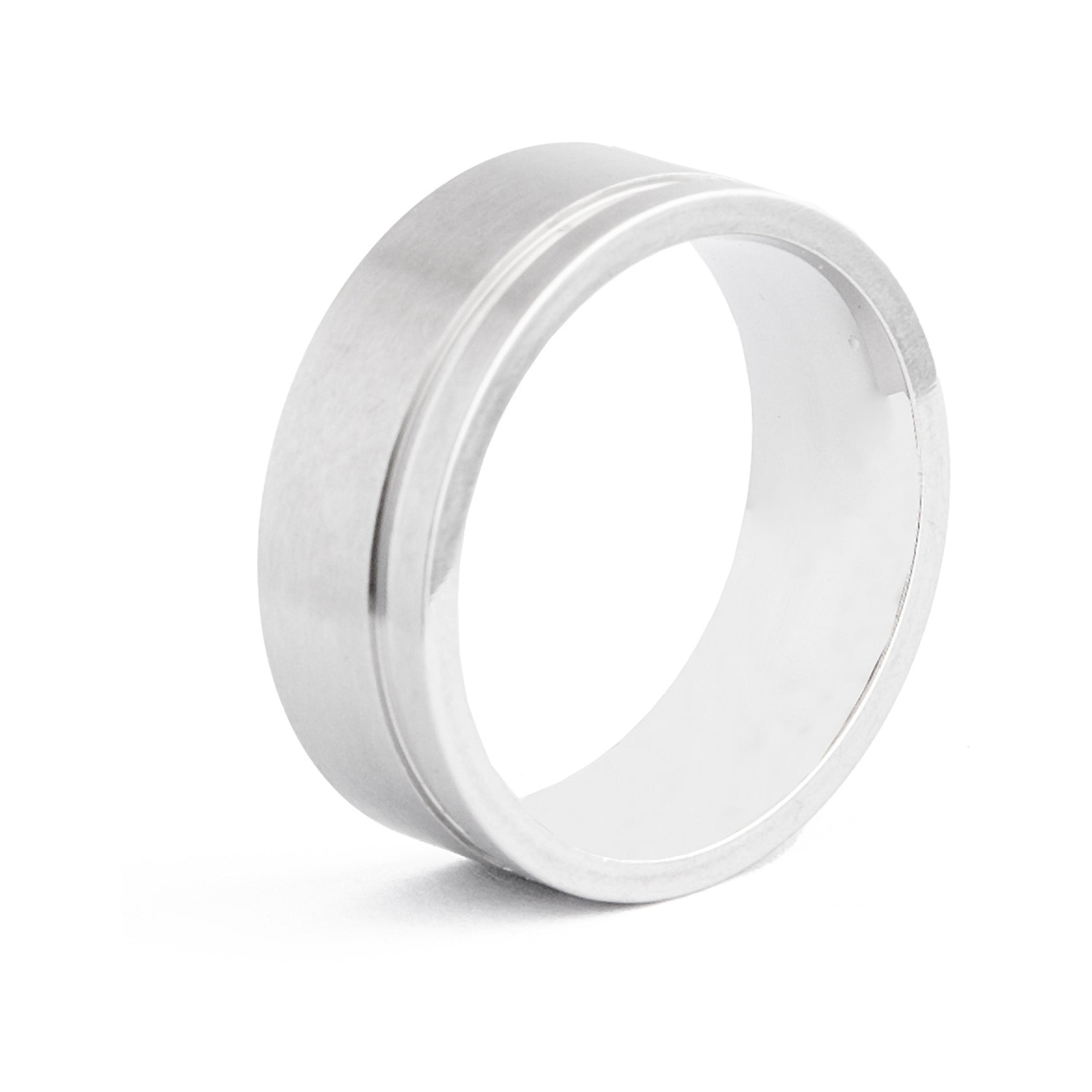 Plain Sterling Silver Band Ring