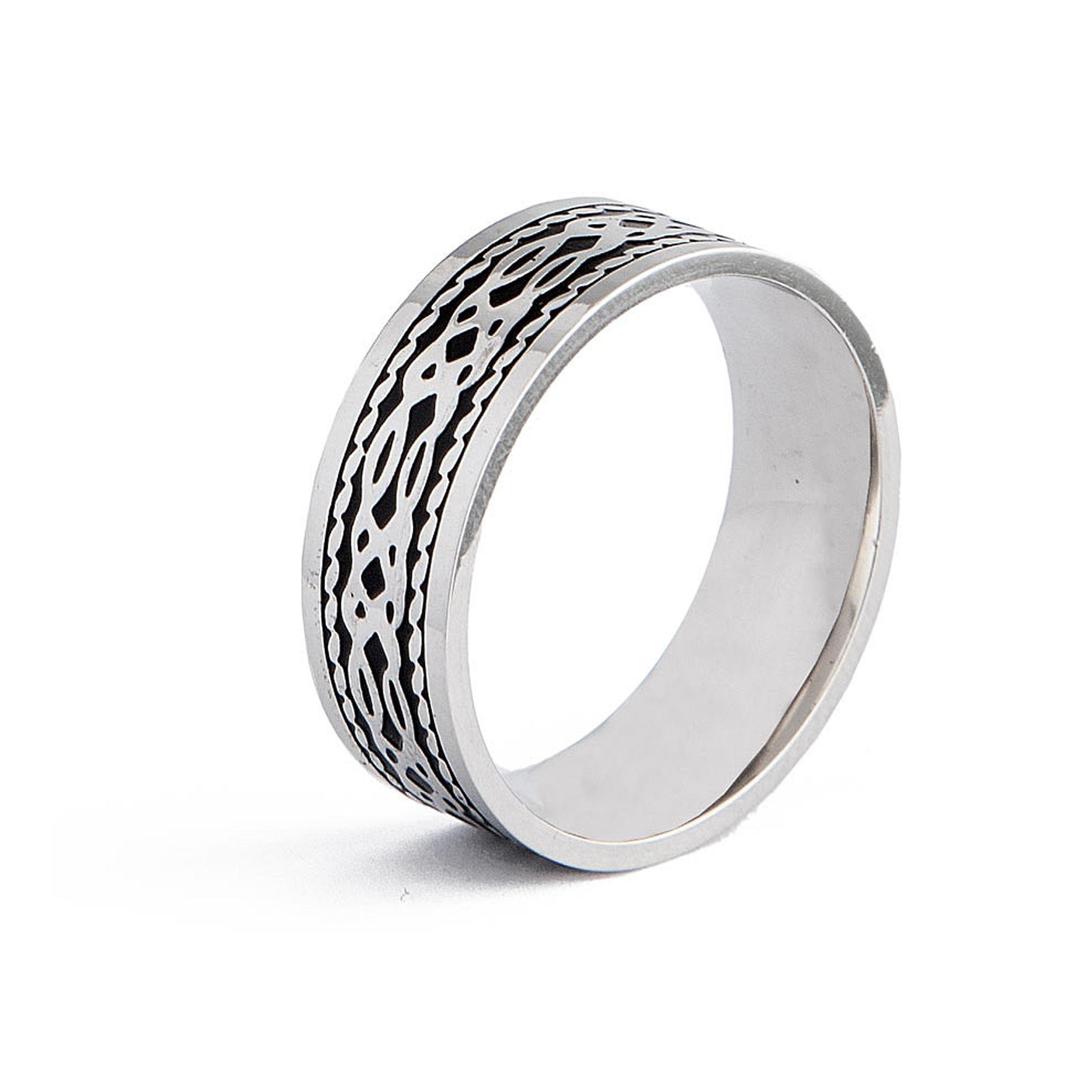 Sterling Silver Celtic Knot Band Ring
