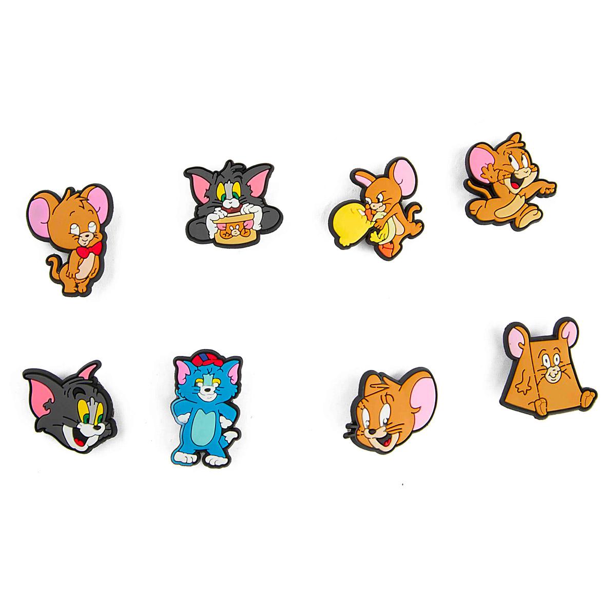 8-Pack Tom & Jerry Character Jibbitz for Crocs
