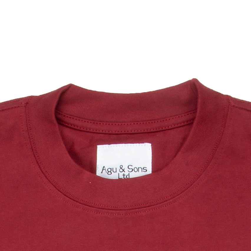 Agu & Sons Ltd. Maroon "You're Pointless" Graphic T-Shirt