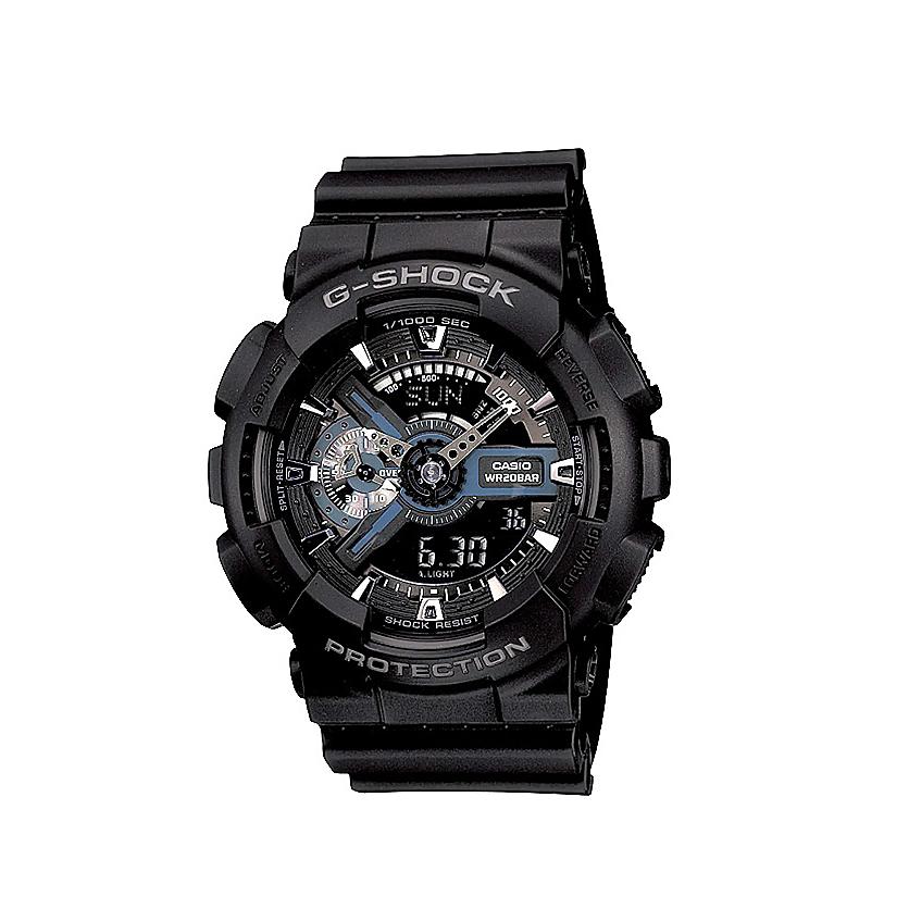 Casio G-Shock GA-110-1B Black Resin Watch