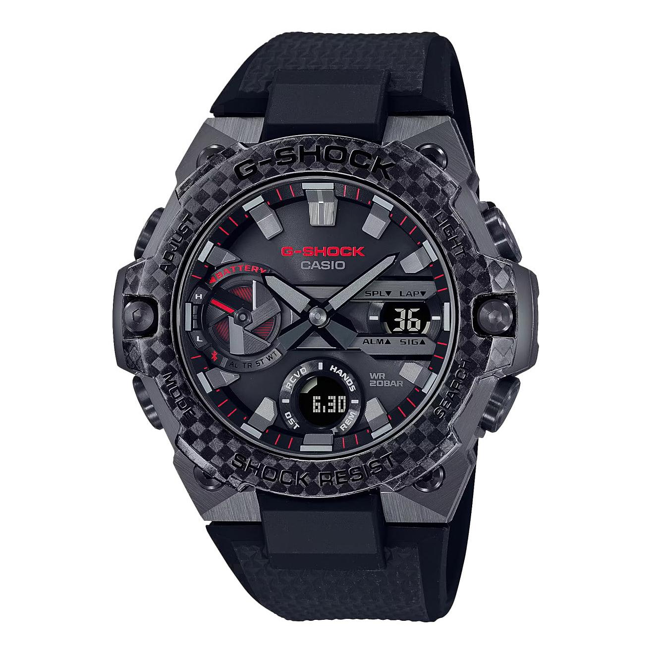 G-SHOCK GST-B400X-1A4 Carbon Fiber Bezel Watch