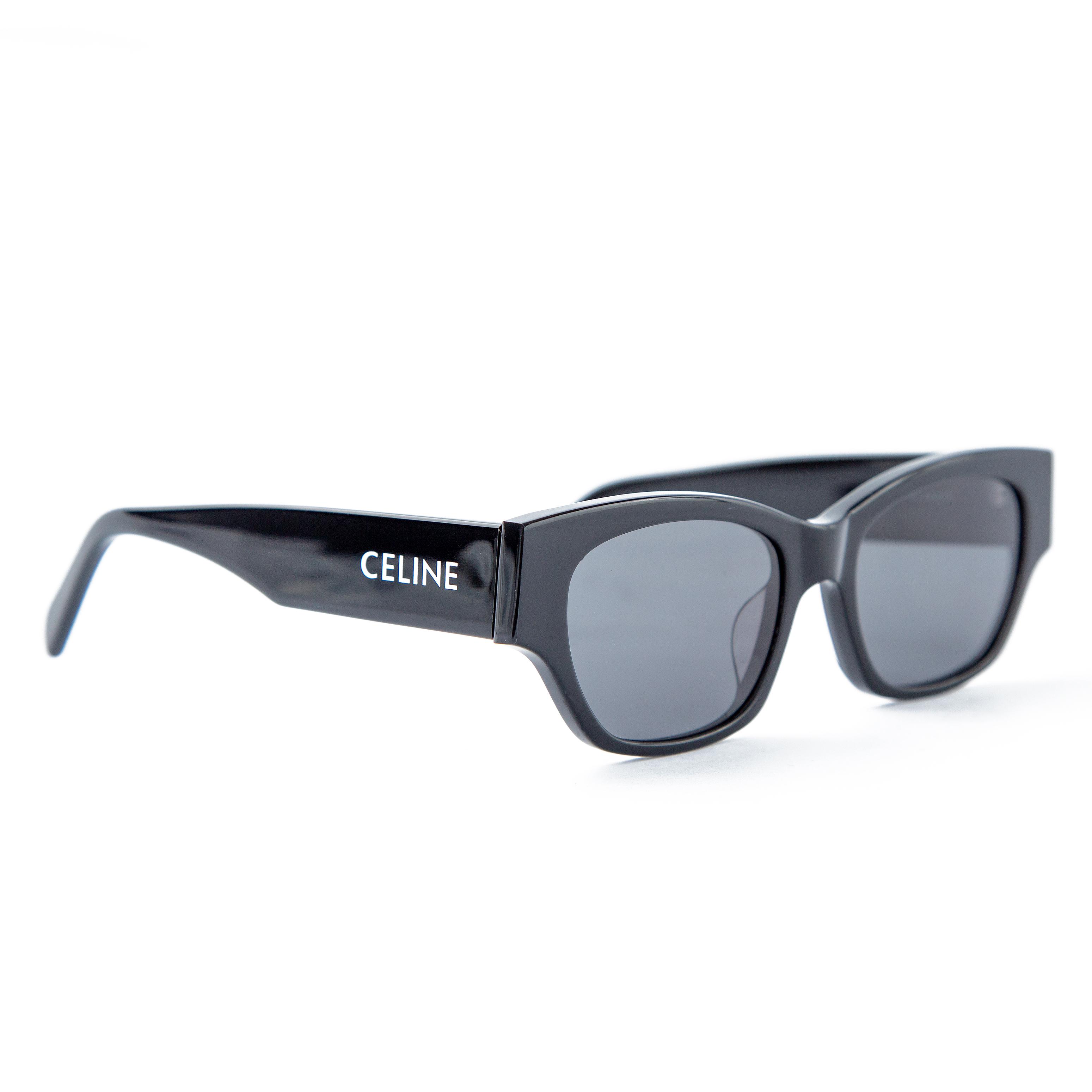 Celine Monochroms 01 Sunglasses - Black, UV Protection, Stylish