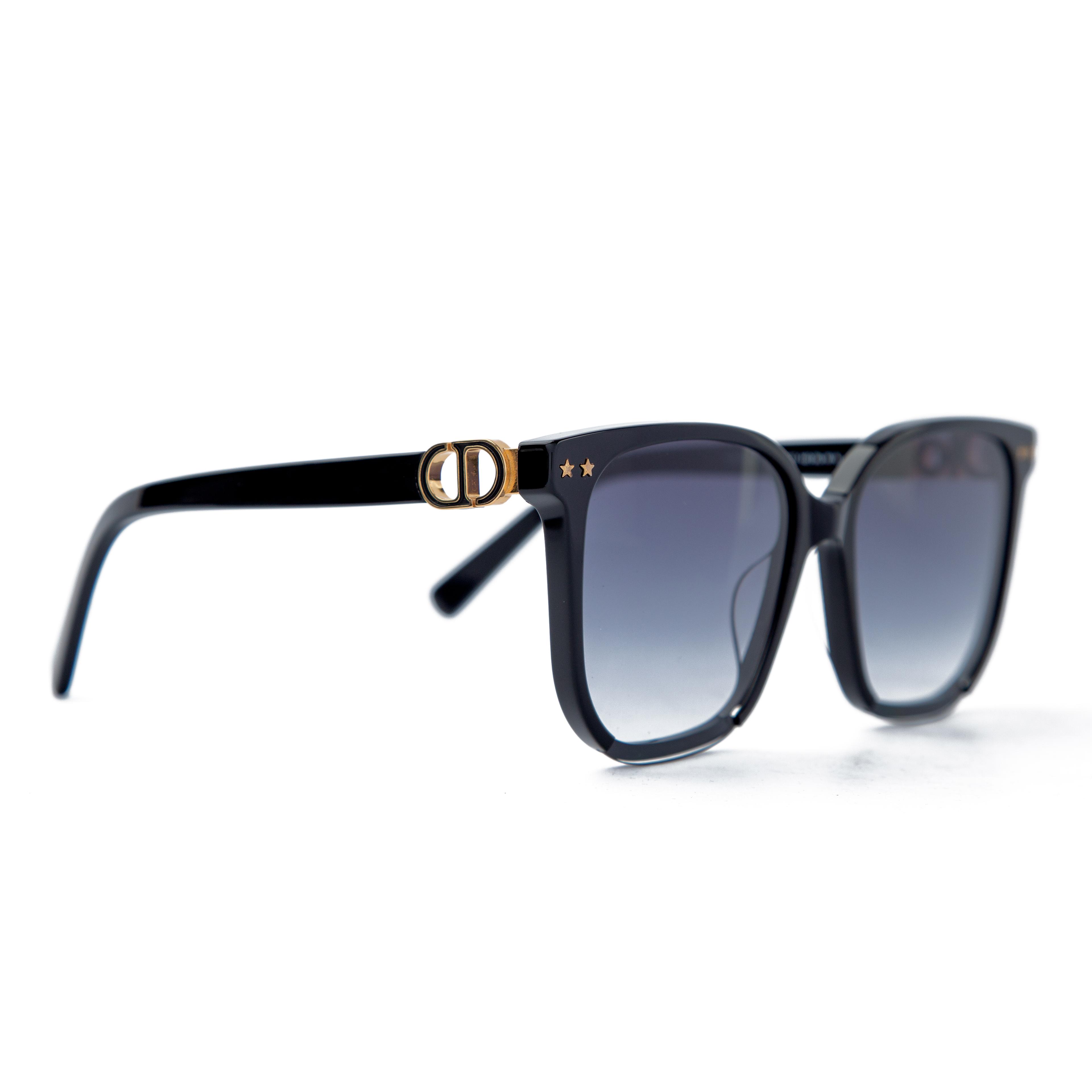 Dior So Real Pop Sunglasses - Black, UV Protection, Stylish