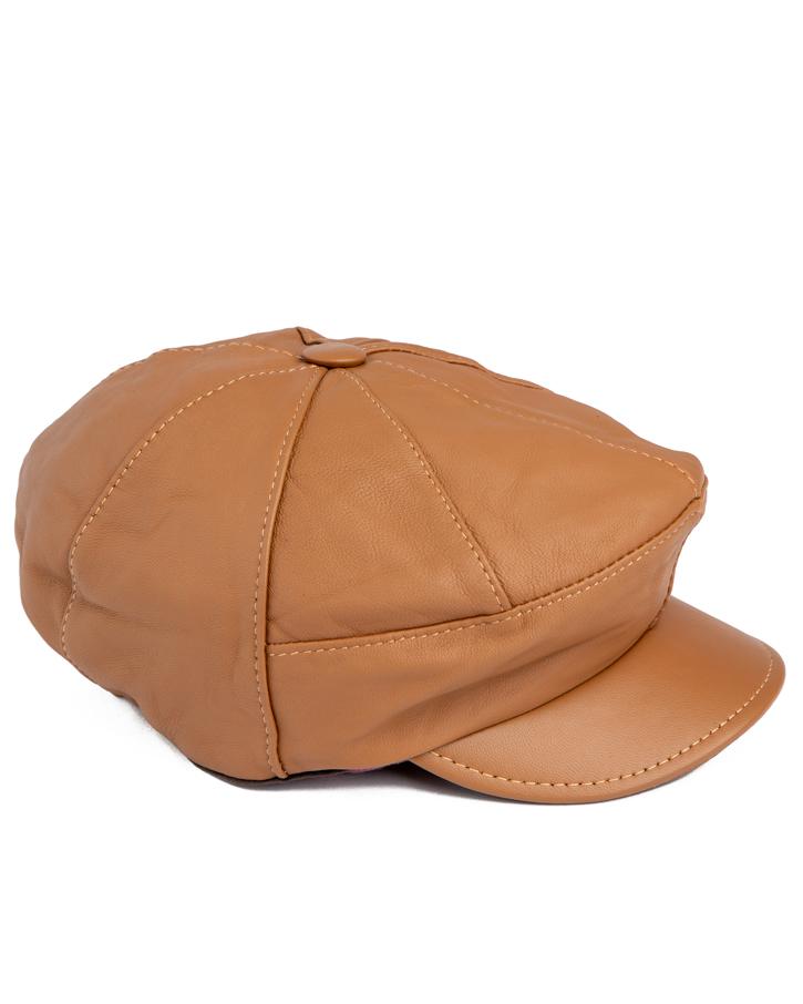 leather flat cap, unisex flat cap, stylish headwear.
