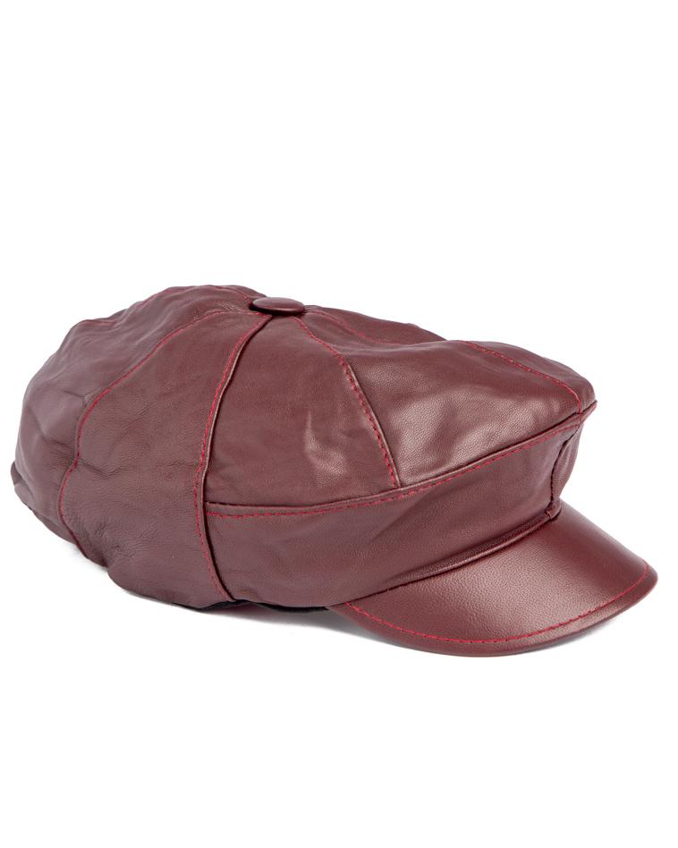 leather flat cap, unisex flat cap, stylish headwear.