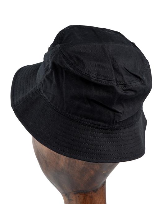 Calvin Klein Jeans Logo Bucket Hat, Black, White Logo, Unisex