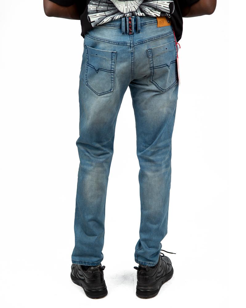Diesel Larkee-Beex Jeans, Light Blue Wash, Straight Fit, Men's Denim, Classic Jeans