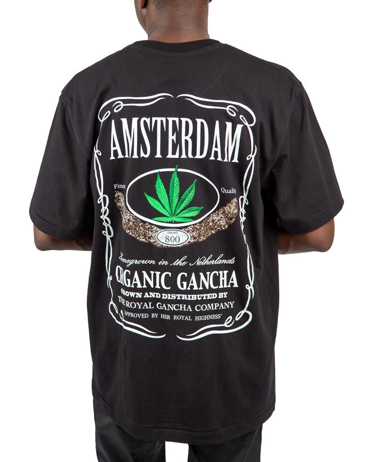 Amsterdam "Organic Gancha" Graphic T-Shirt, Unisex, Lagos, Nigeria.