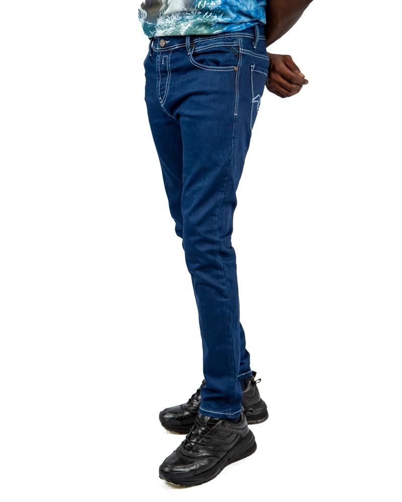 Replay Hyperflex Jeans, Light Blue Wash, Men's Denim, Flexible Jeans