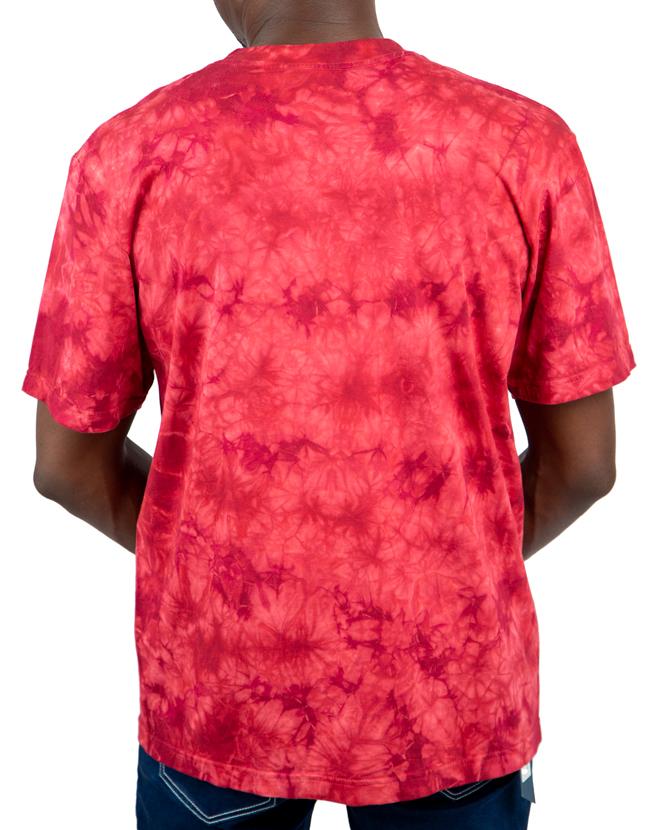 Rock Eagle TD141 Tie-Dye T-shirt with Puppy Graphic