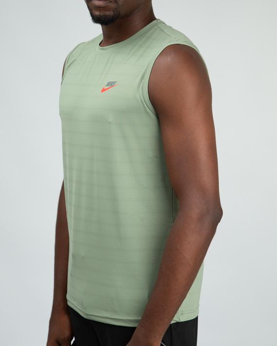  Nike Dri-FIT Men's Training Tank Top, Olive Green, Breathable Fabric