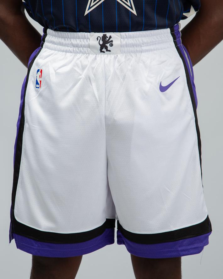 Sacramento Kings Association Edition Nike Dri-FIT Swingman Shorts, White