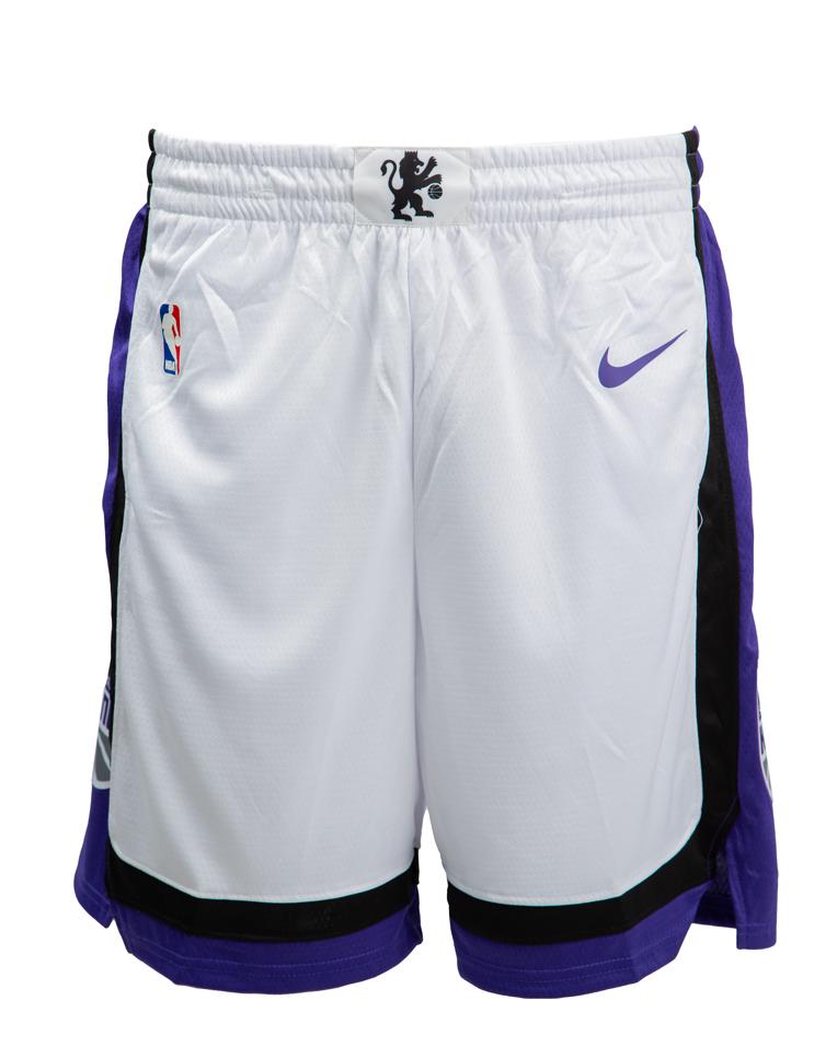 Sacramento Kings Association Edition Nike Dri-FIT Swingman Shorts, White