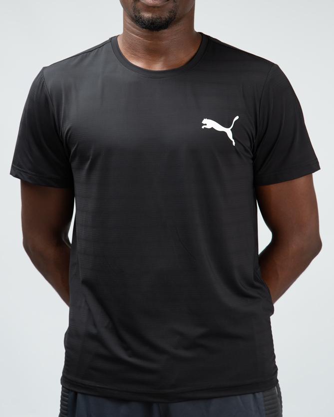 Puma Men's Train All Day Tee, Black, Moisture-Wicking Fabric