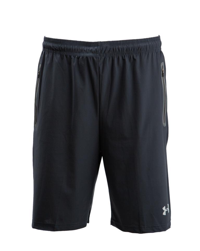 Under Armour Launch Run 7 Inch Shorts, Dark Grey, Men's Running Shorts, Athletic Shorts, Zipper Pockets