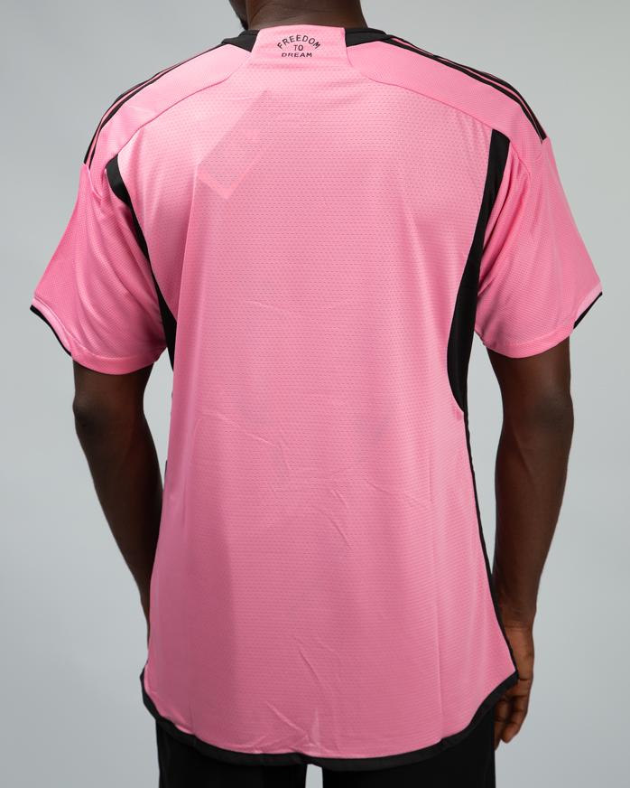 Adidas Inter Miami CF 2024 Away Jersey, Pink, MLS Jersey, Inter Miami Jersey