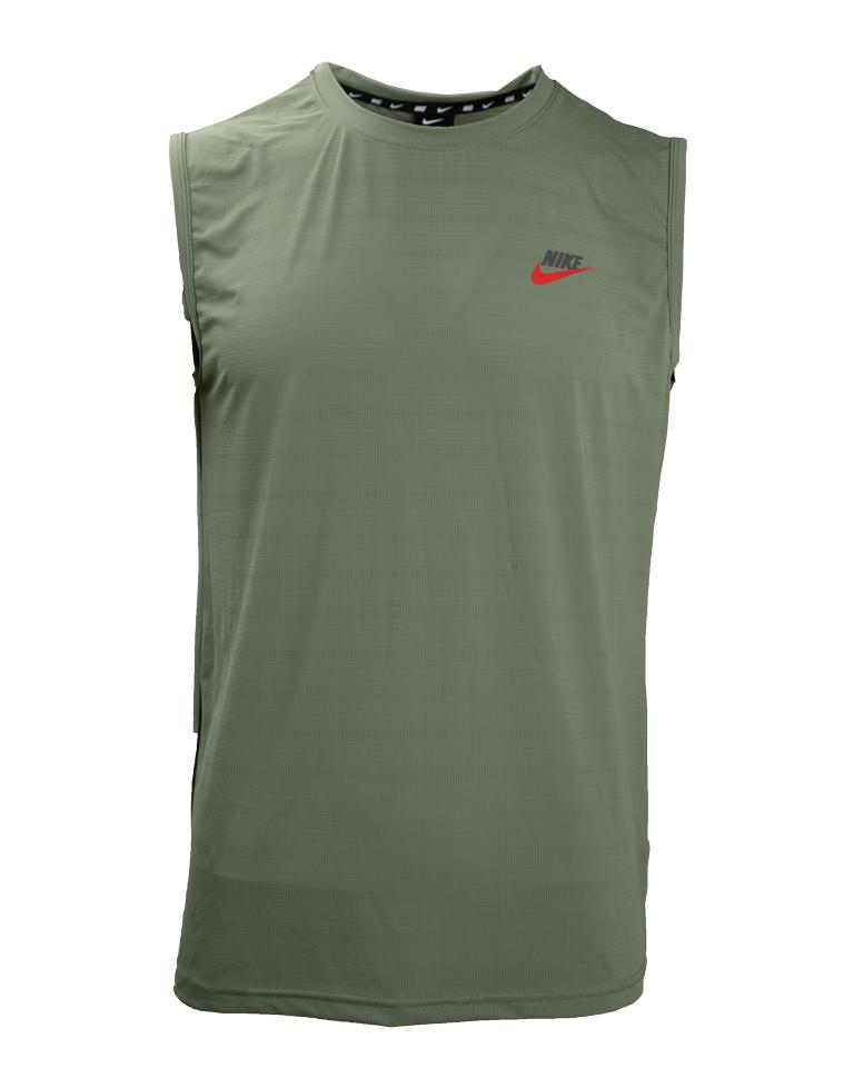 Nike Dri-FIT Men's Training Tank Top, Olive Green, Breathable Fabric