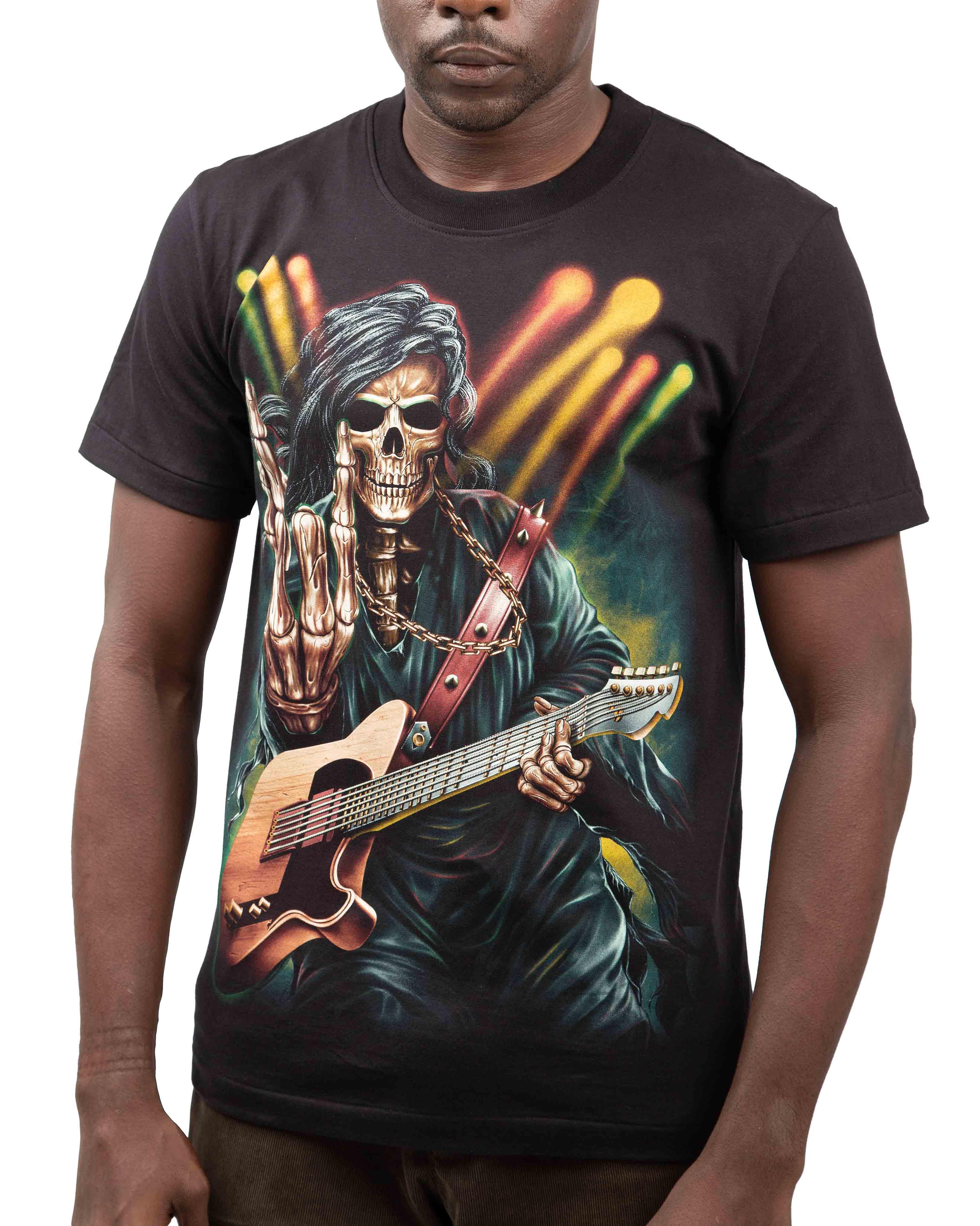 Skull Guitar Rock Tee 