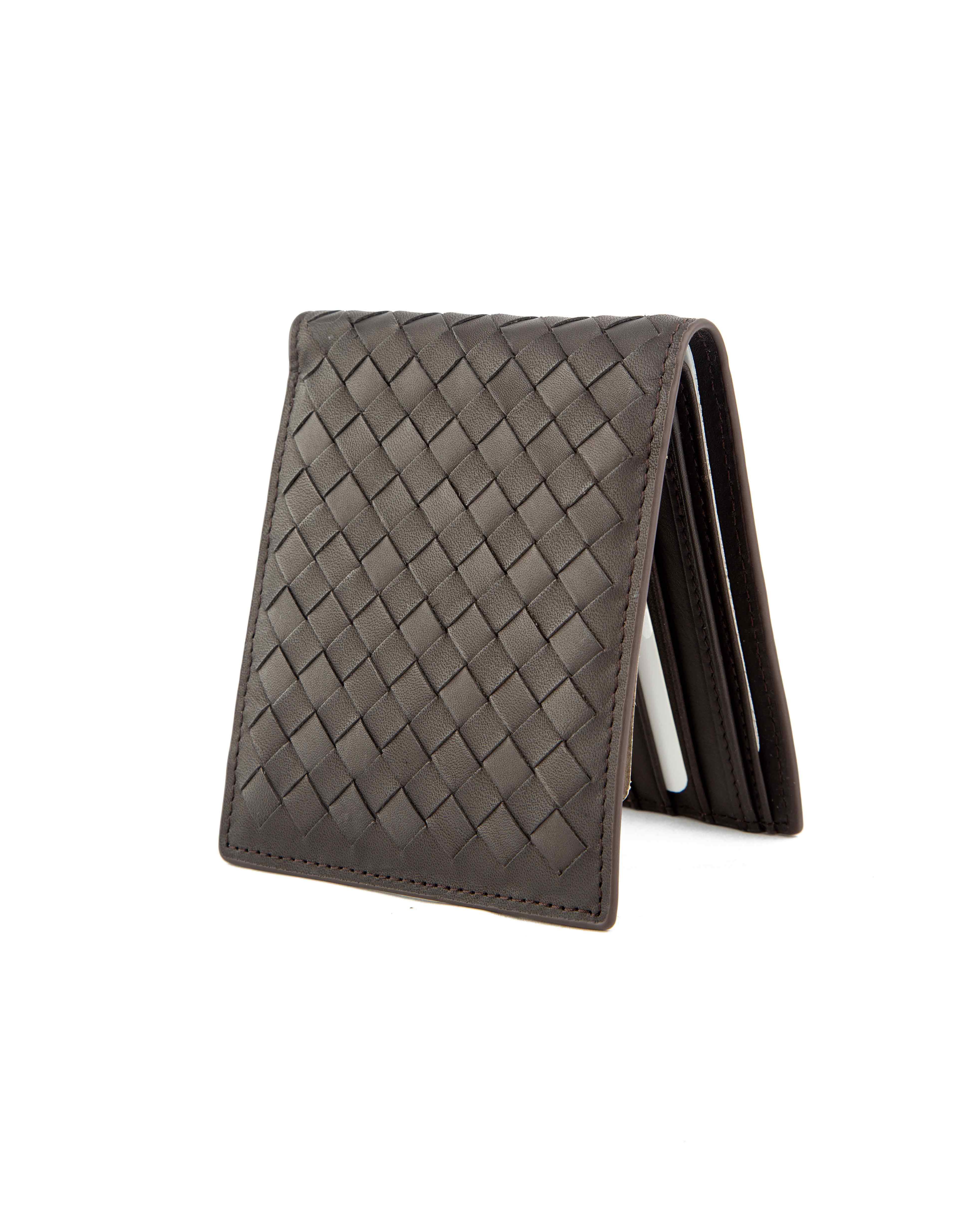 Bottega Veneta Intrecciato Leather Bifold Wallet