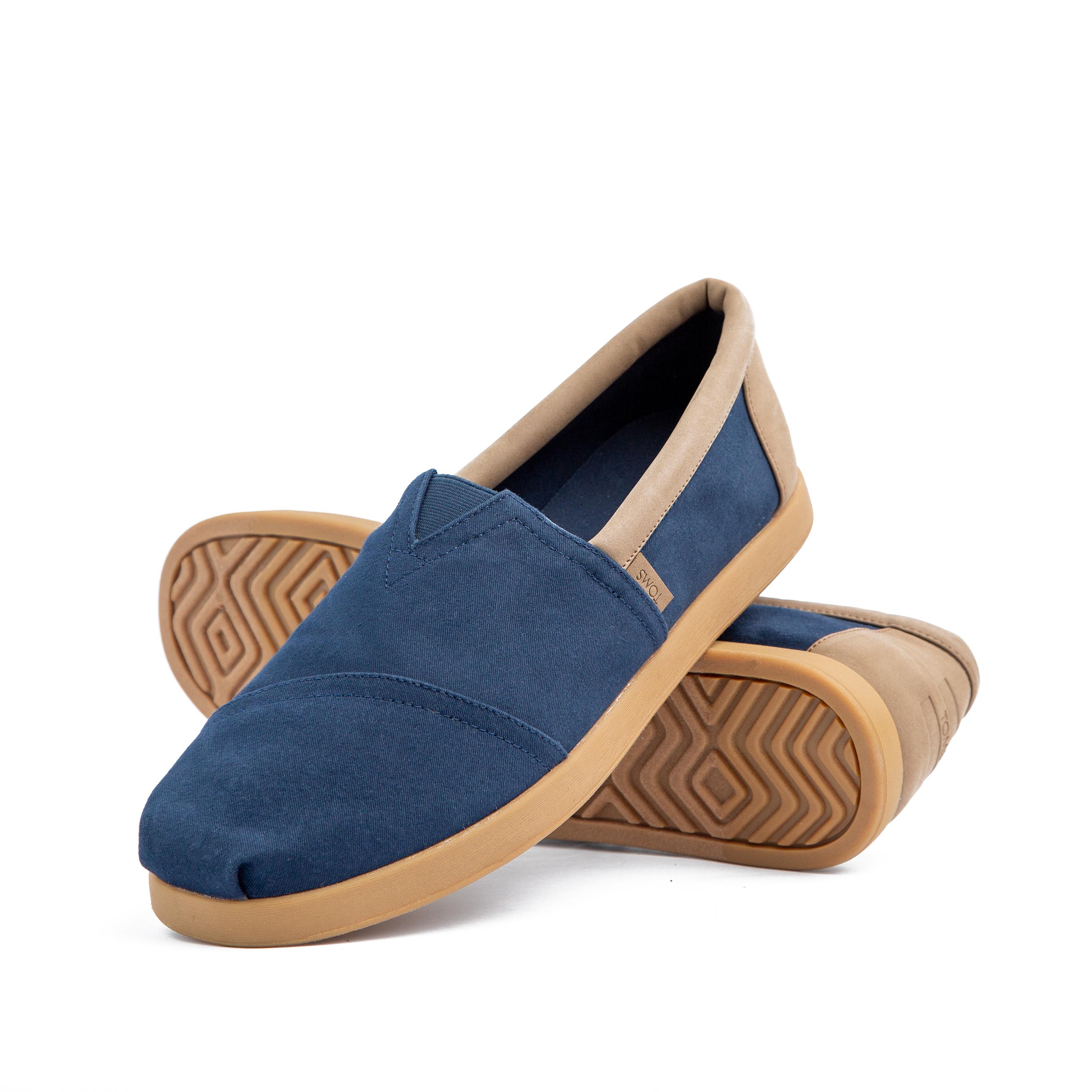 TOMS Men's Alp Fwd Navy Slip-On Shoes | Agu.ng