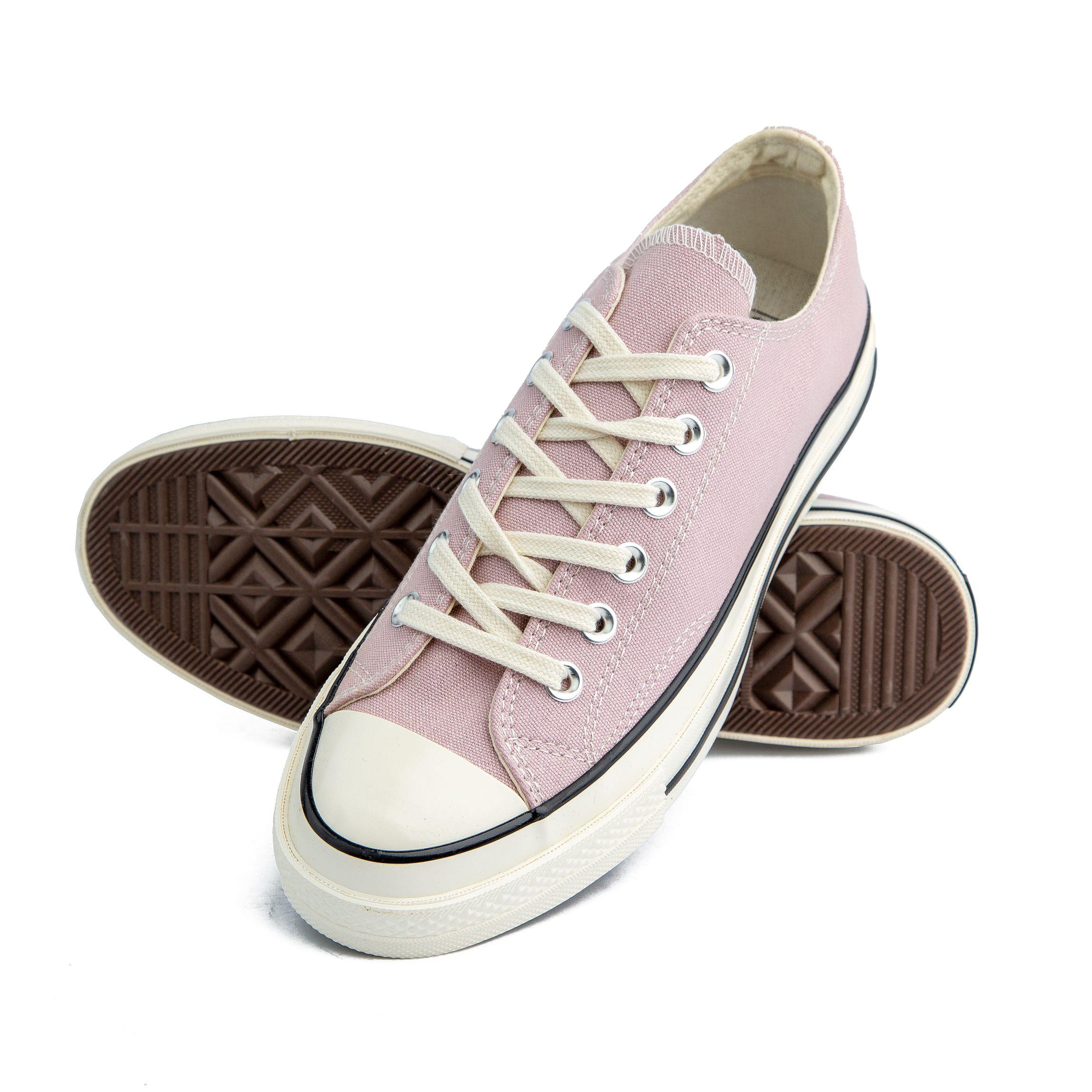 Pastel pink Converse Chuck Taylor All Star 70 Low Top Sneakers - Classic unisex design, premium canvas material, and a stylish silhouette for daily wear