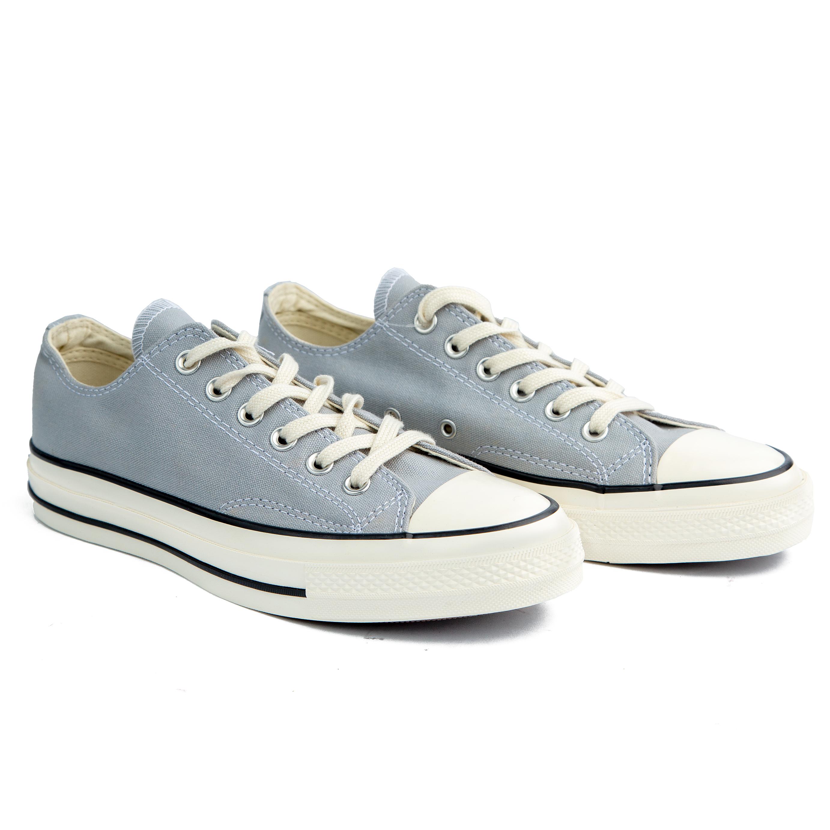 Light Grey Converse Chuck Taylor All Star 70 Low Top Sneakers - Unisex footwear with classic design and premium comfort for everyday wear.