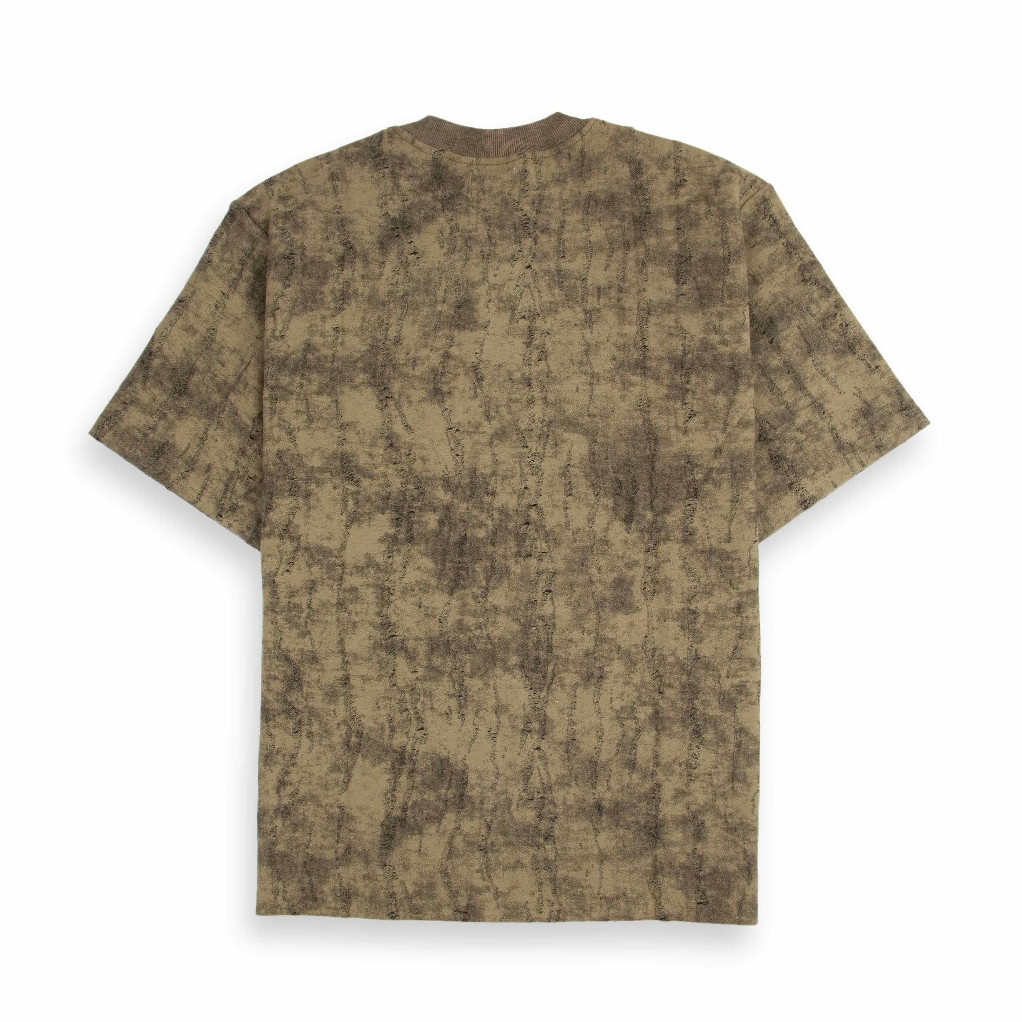 Agu & Sons Ltd Batik Oversized T-Shirt – Olive Green, XL | Unisex, Premium Cotton, Streetwear Fashion