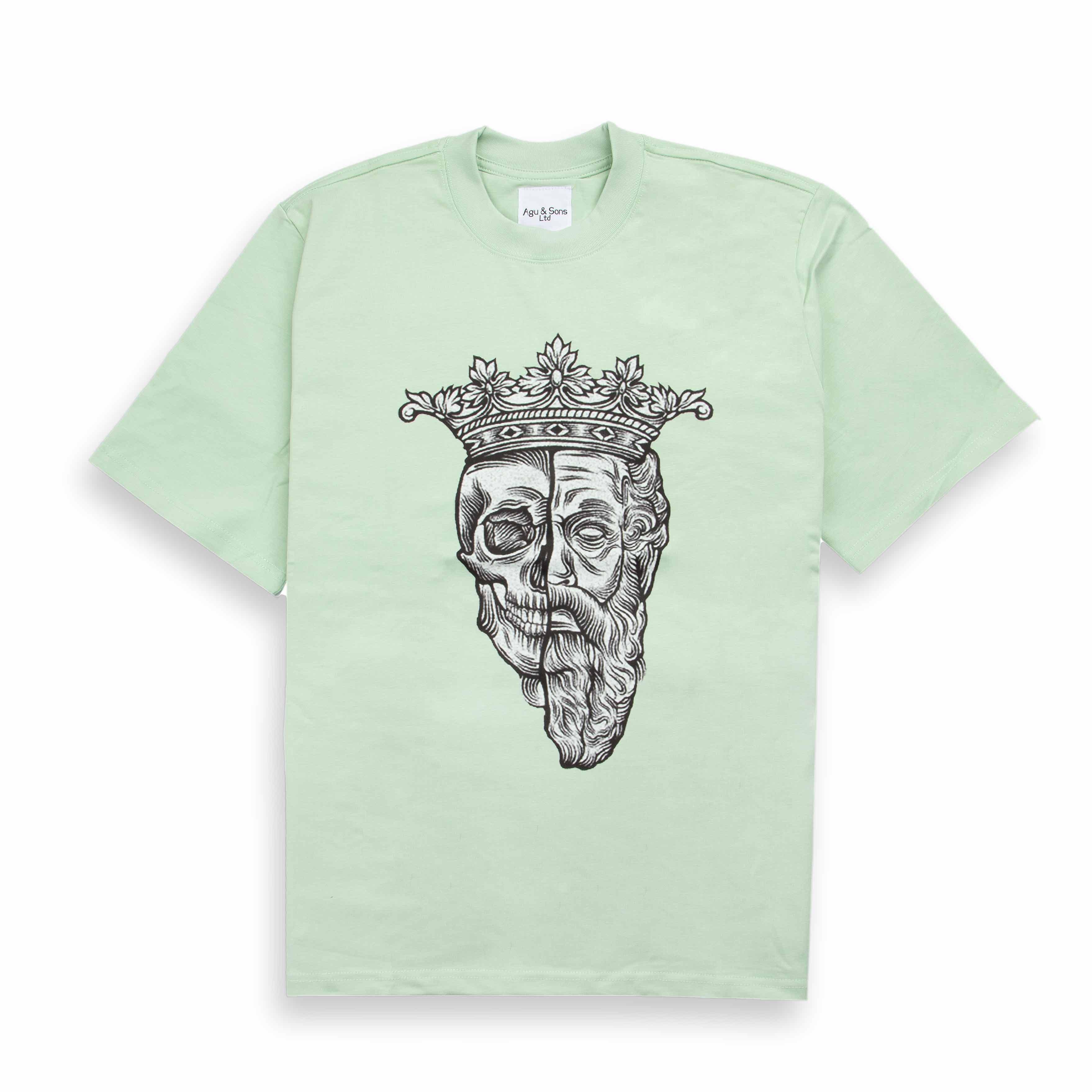 Agu & Sons Mint Crowned Wisdom Tee