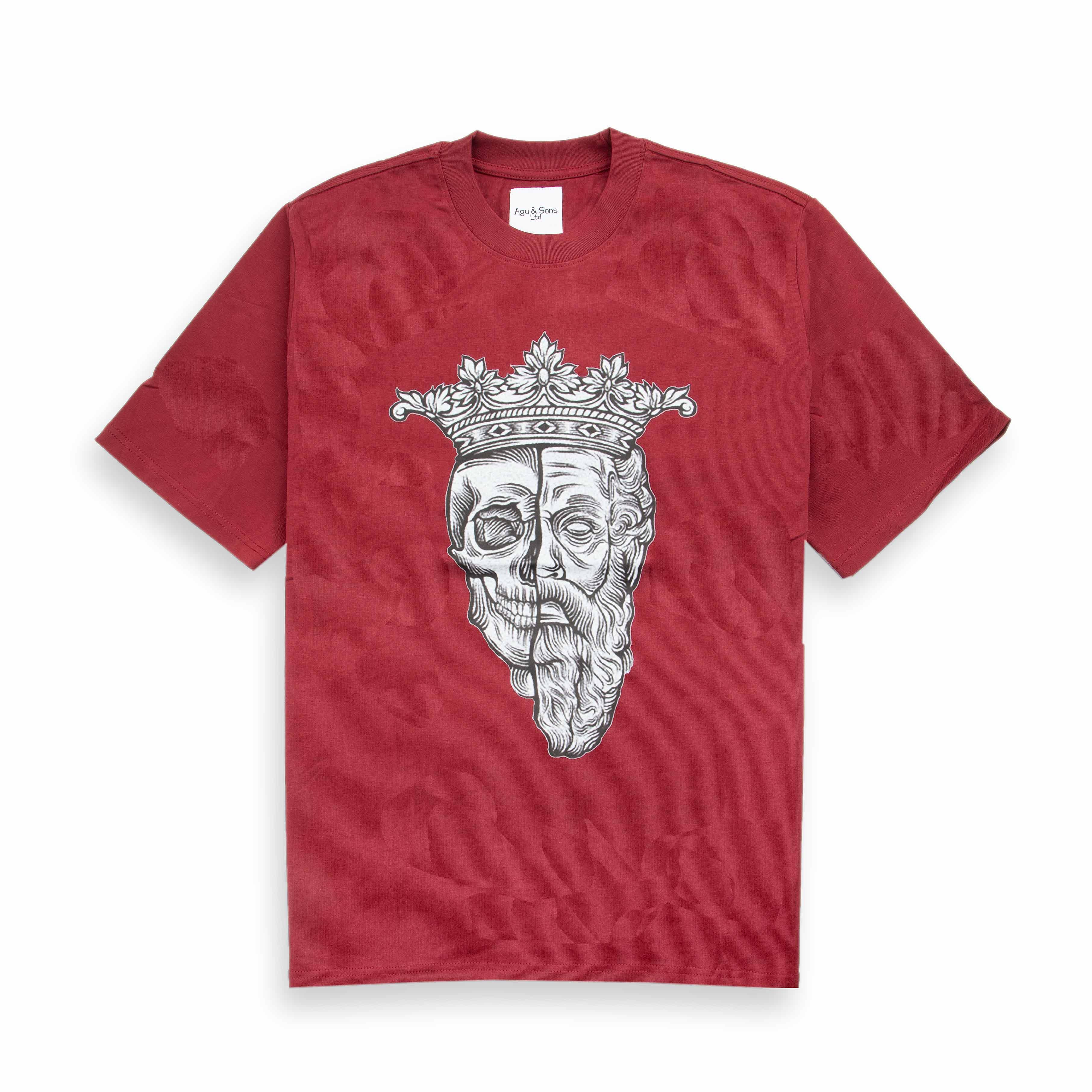 Agu & Sons White Crowned Wisdom Tee