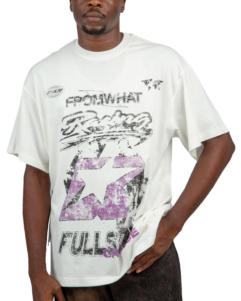 Elevate your streetwear with the FromWhat Fulls Star T-shirt. 