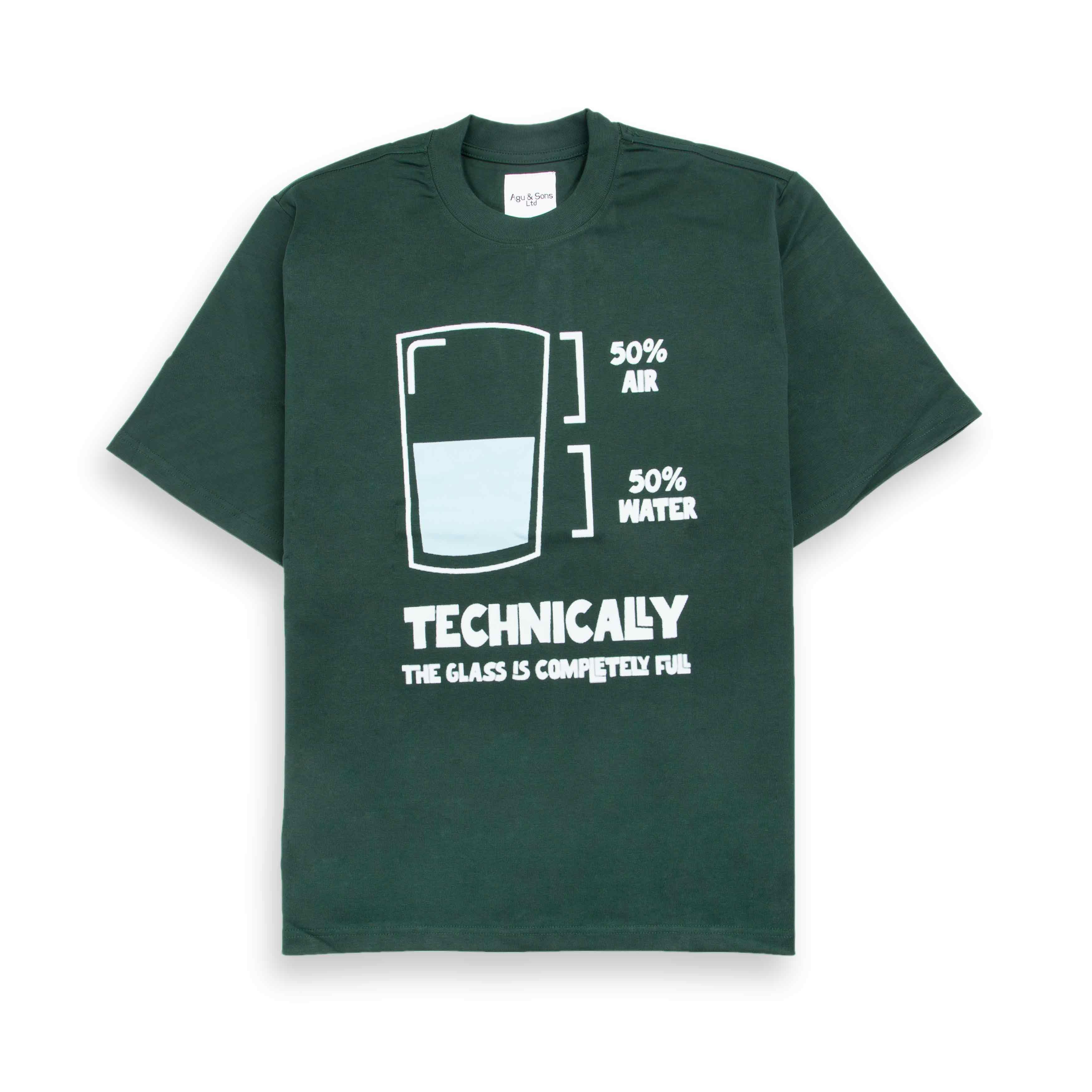 Agu & Sons Green "Glass Full" Graphic