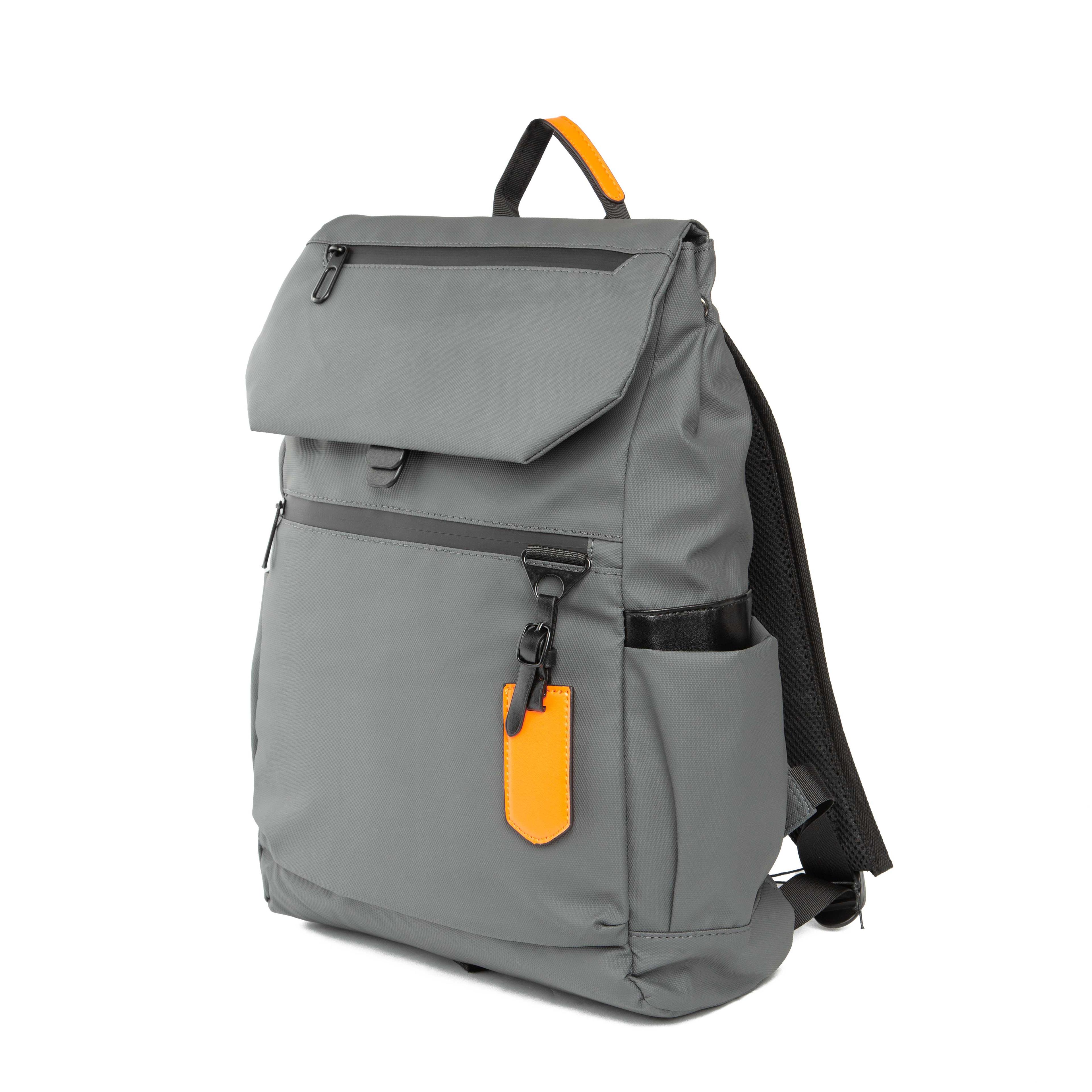  Ergocar Waterproof Travel Laptop Backpack - Grey.