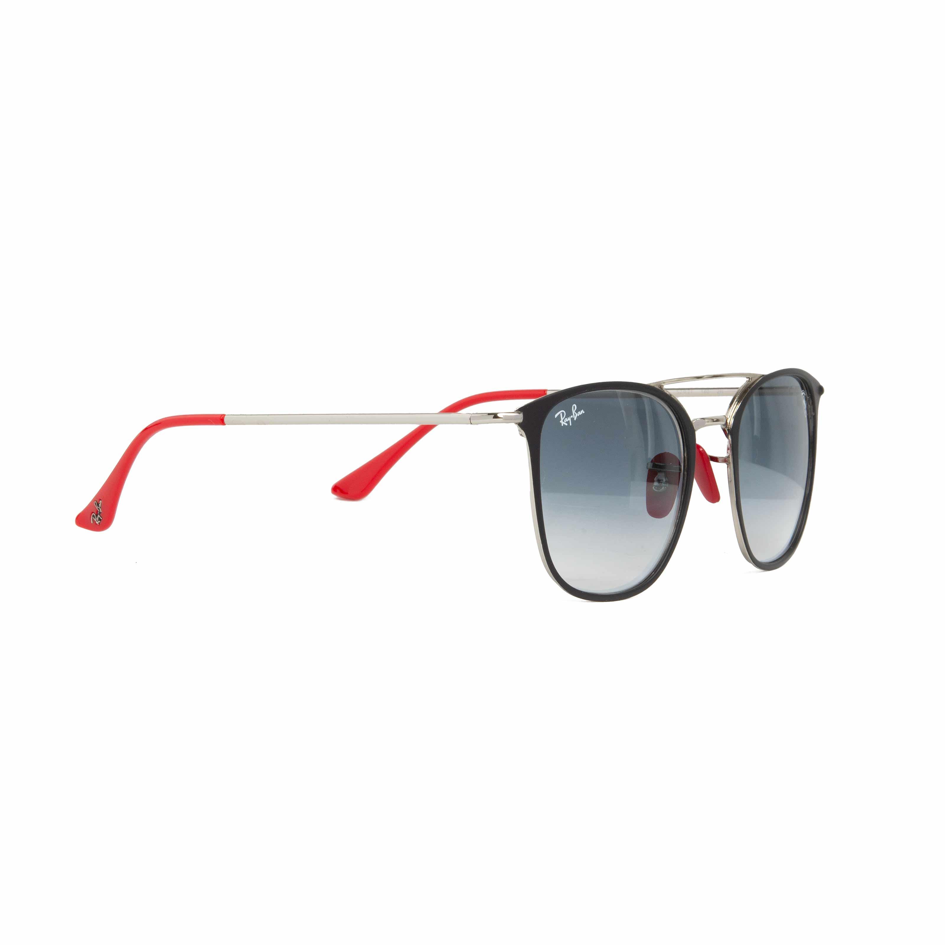 Ray-Ban Ferrari Square Gradient Sunglasses - Black & Red