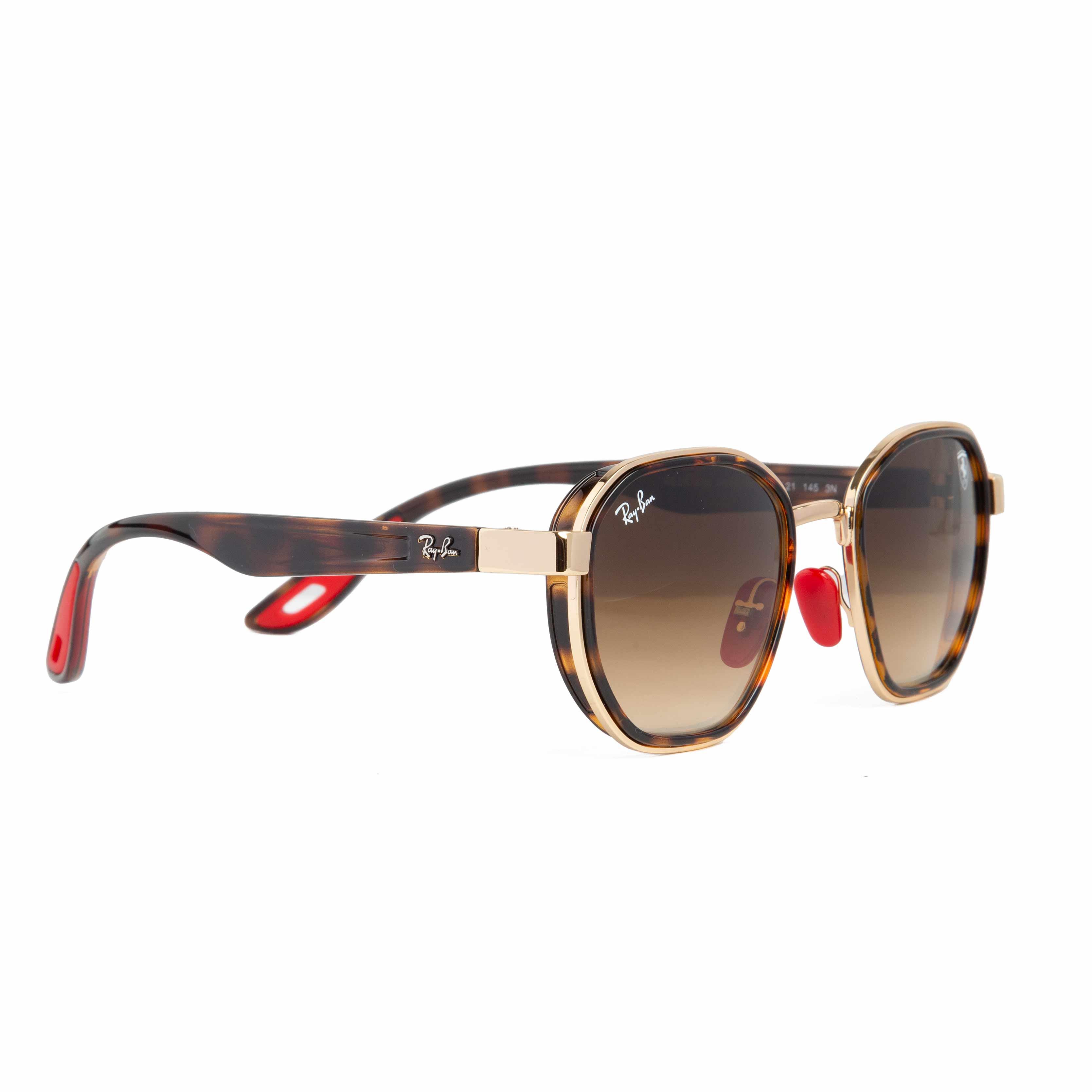 Ray-Ban Ferrari Tortoiseshell Gold Gradient Sunglasses