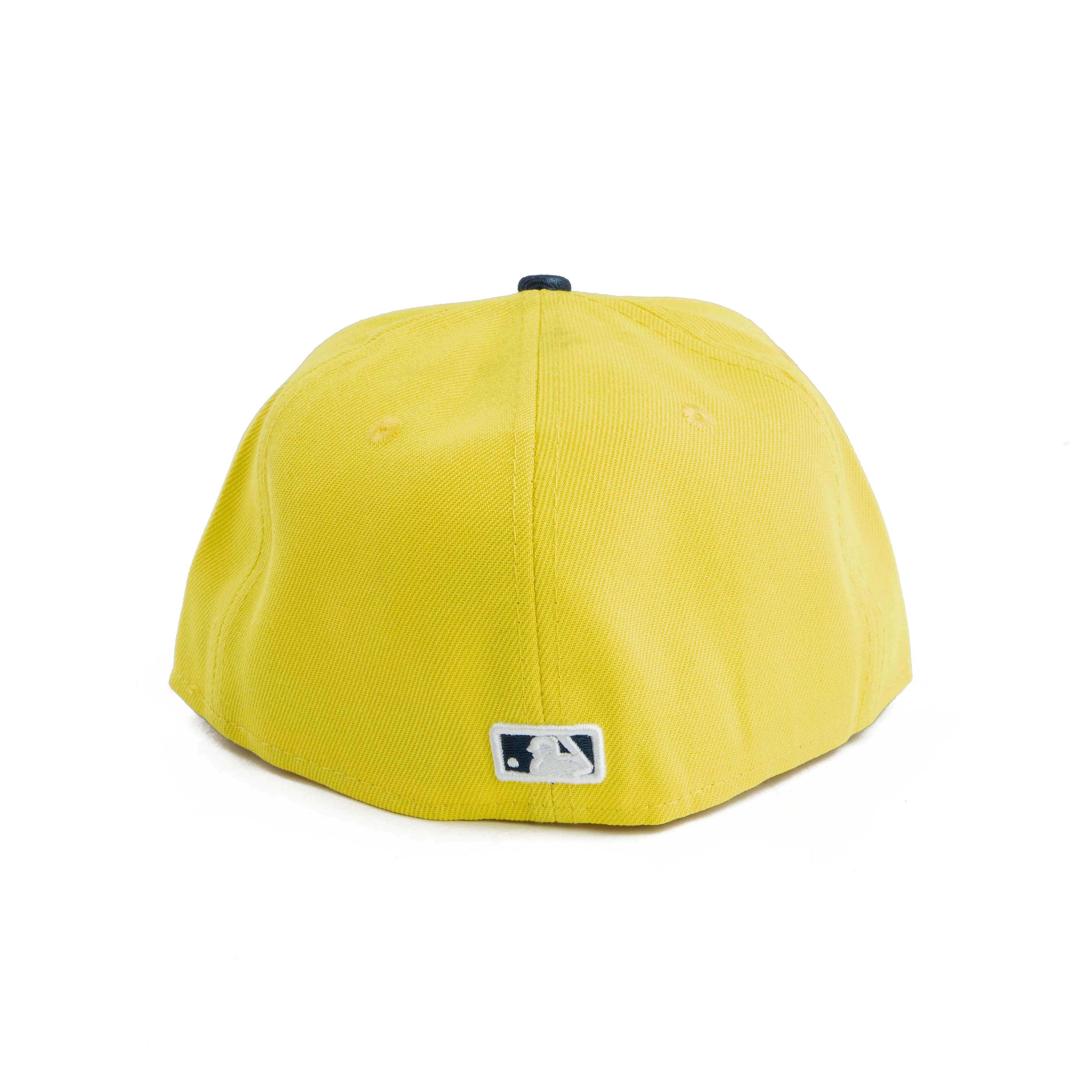 Chicago White Sox New Era 59FIFTY Yellow Navy Fitted Cap
